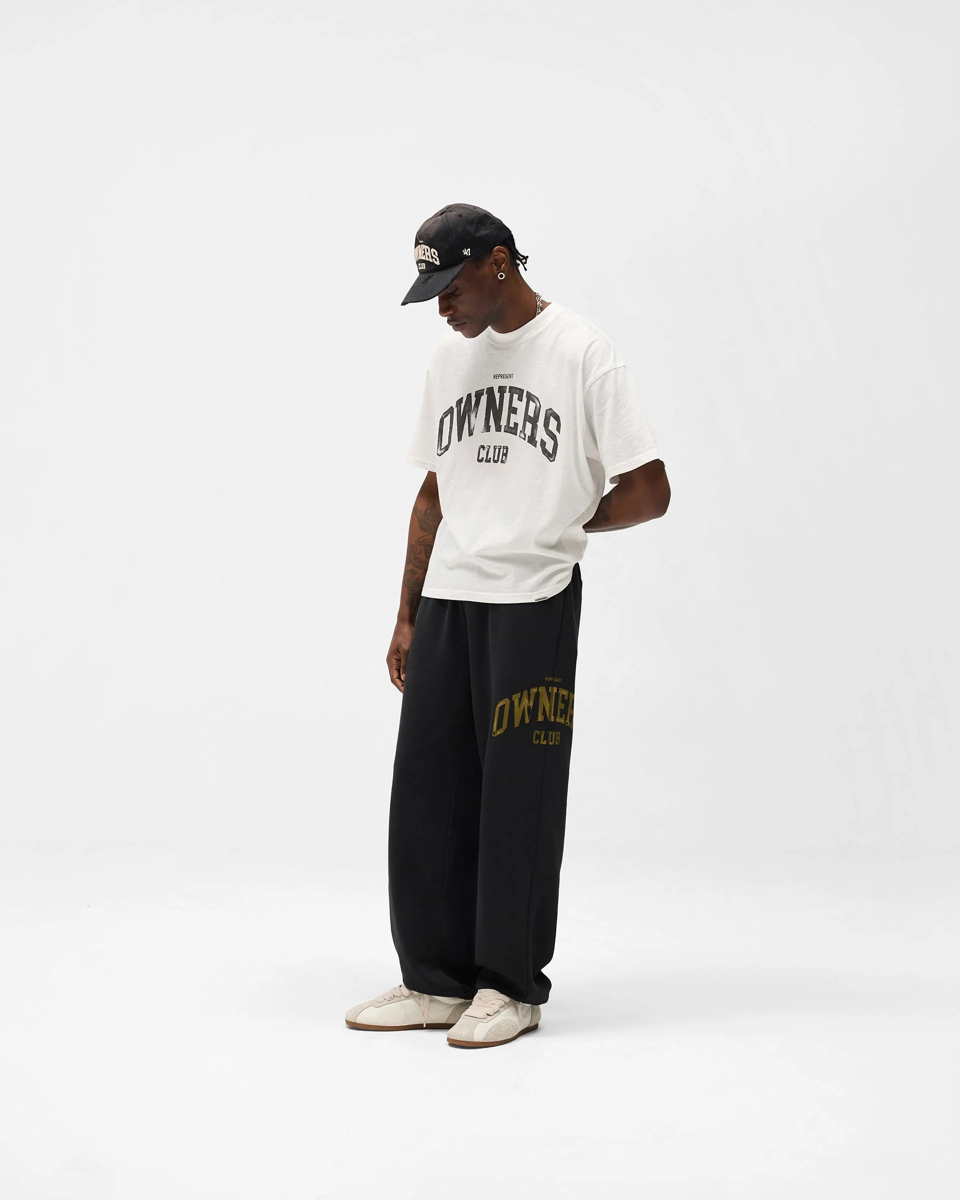 Represent Owners Club T-Shirt - Flat White - Image 9