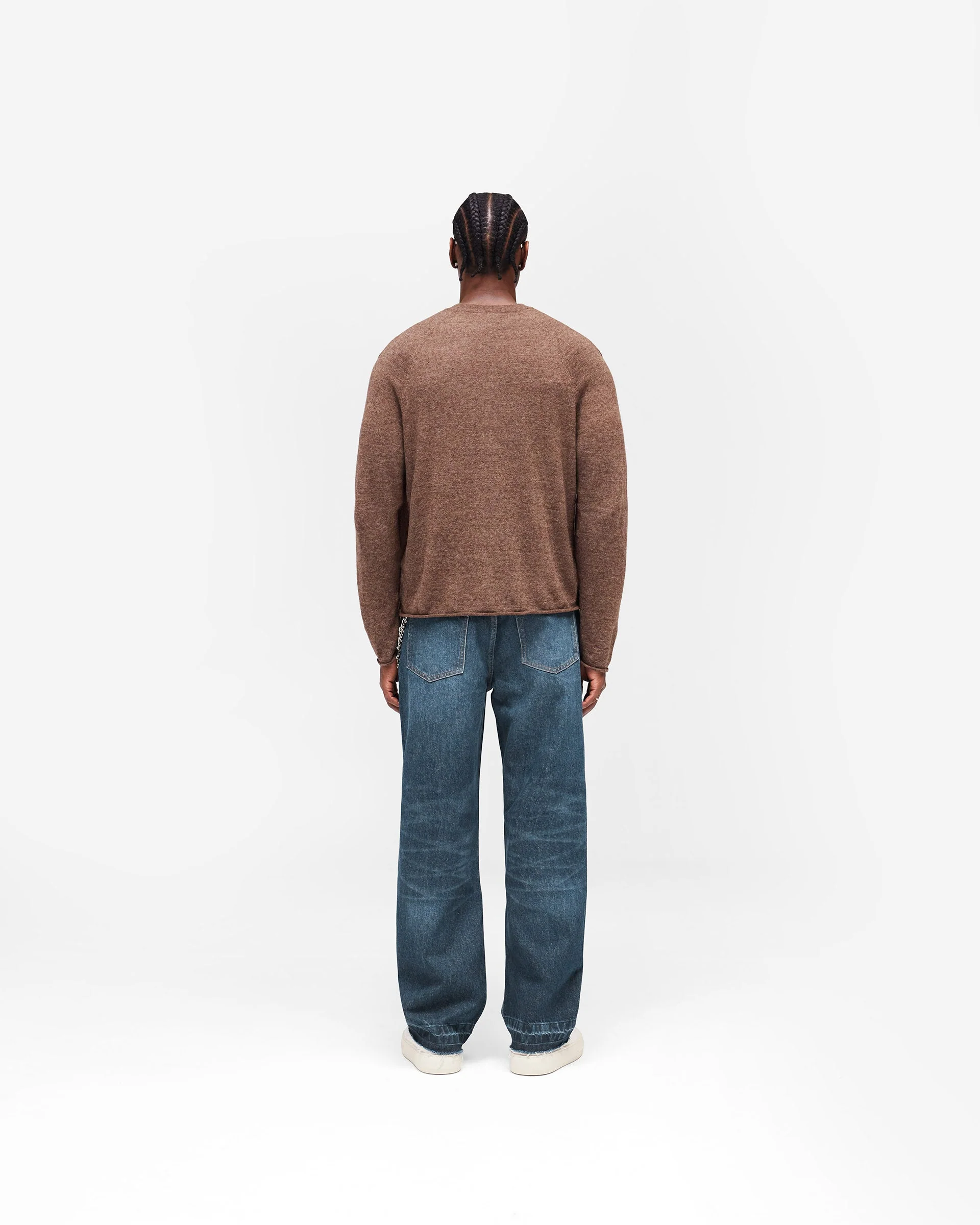 GH Knitted Long Sleeve Top - Espresso - Image 11