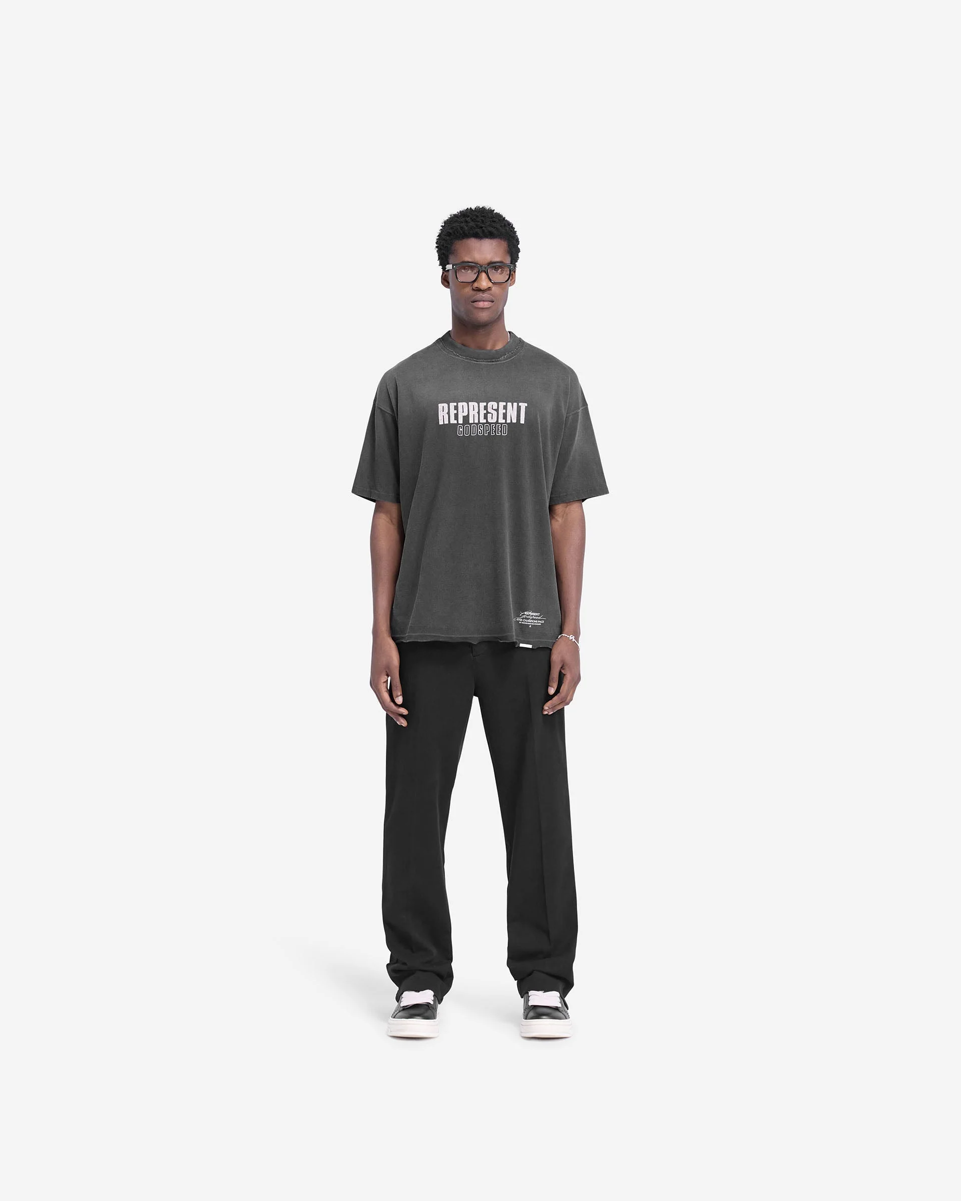 Godspeed T-Shirt - Aged Black - Image 6