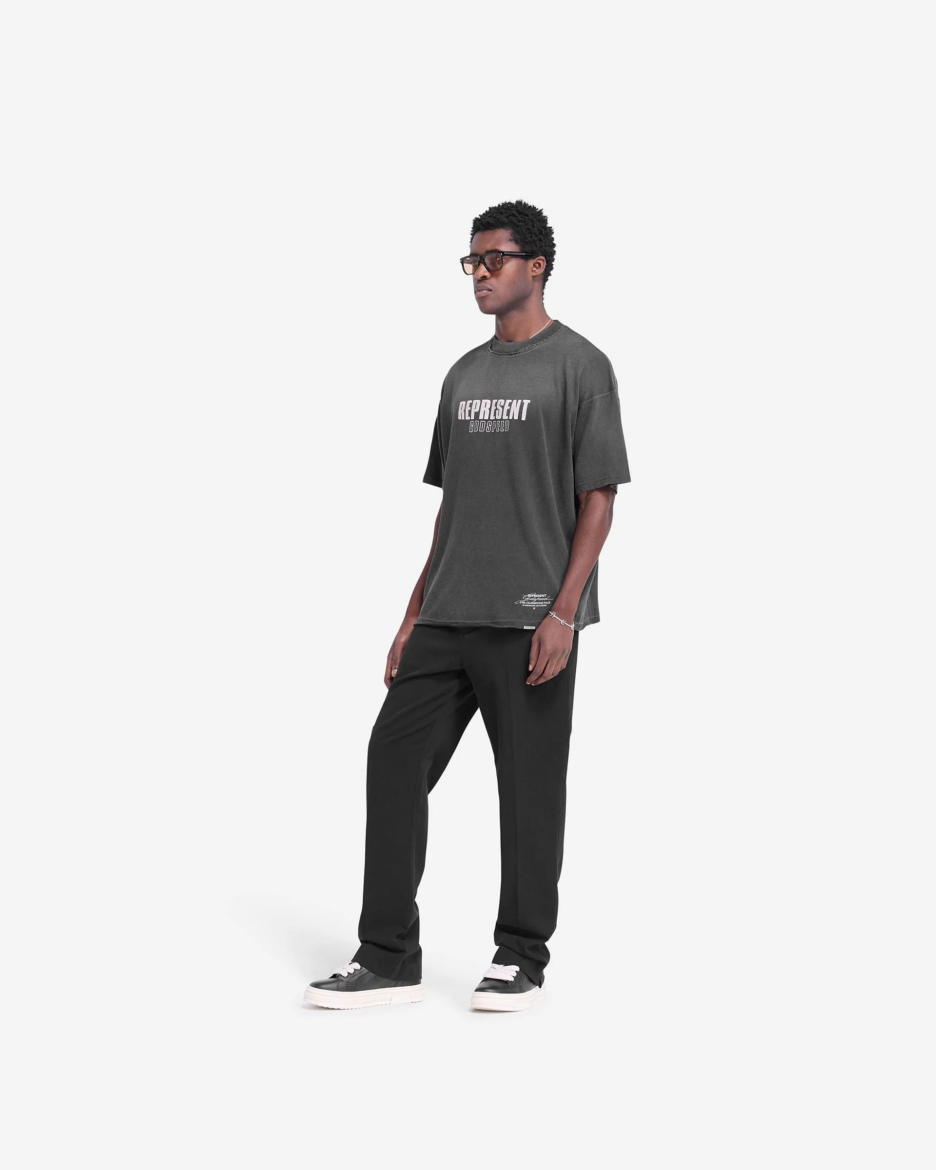 Godspeed T-Shirt - Aged Black - Image 7
