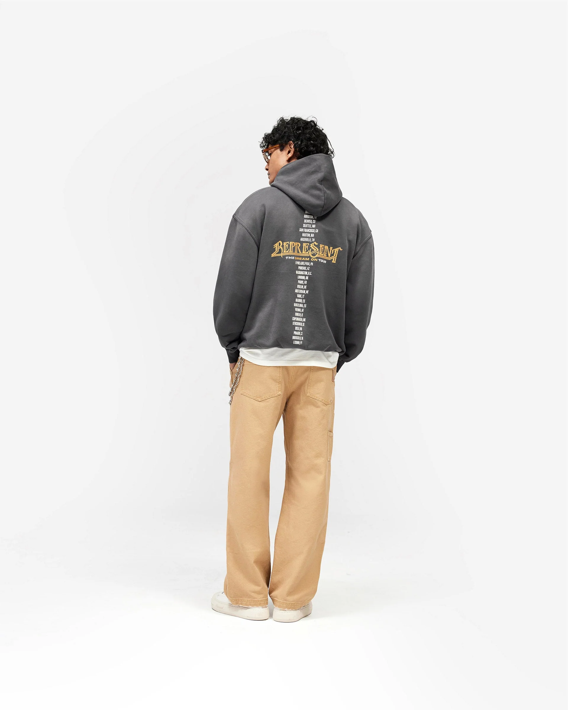 Golden Tour Hoodie - Sun Fade Grey - Image 10