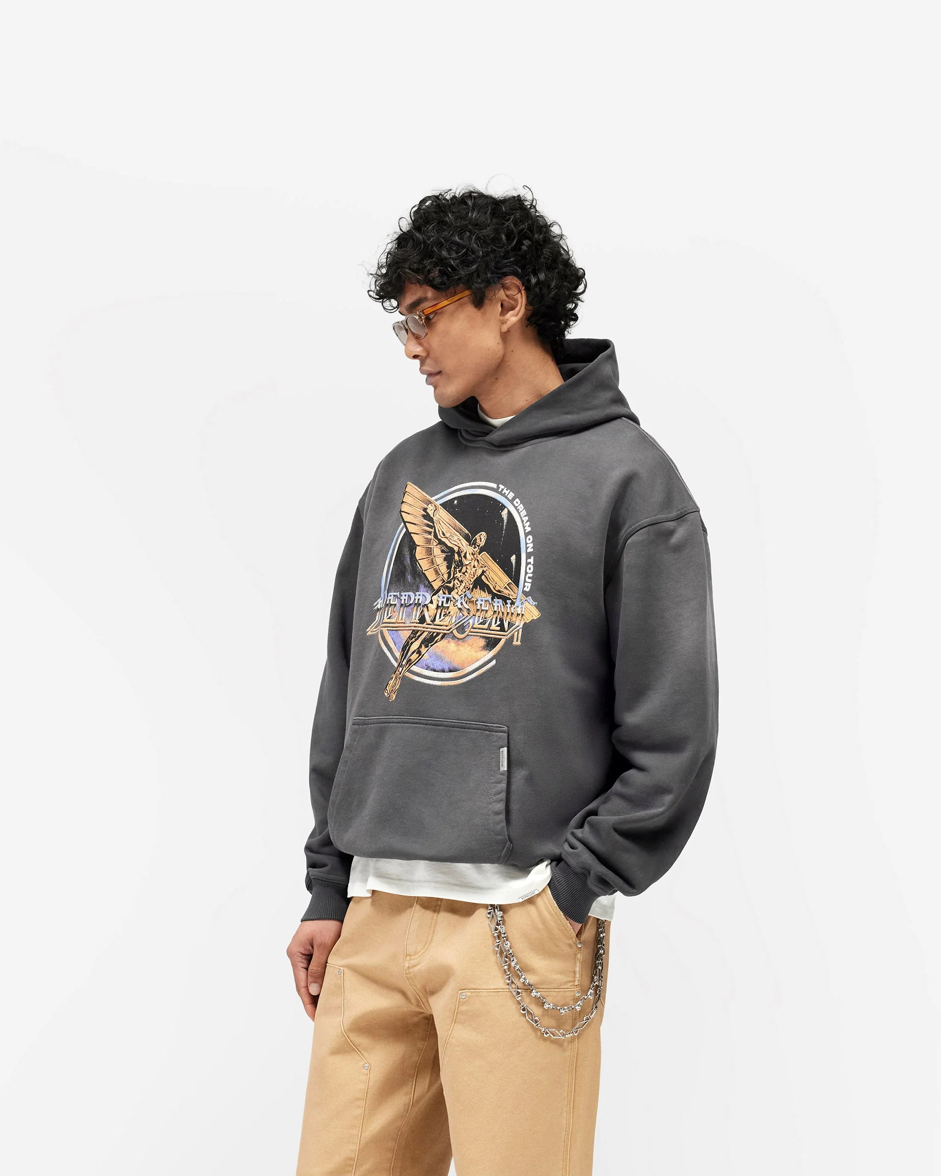 Golden Tour Hoodie - Sun Fade Grey - Image 4