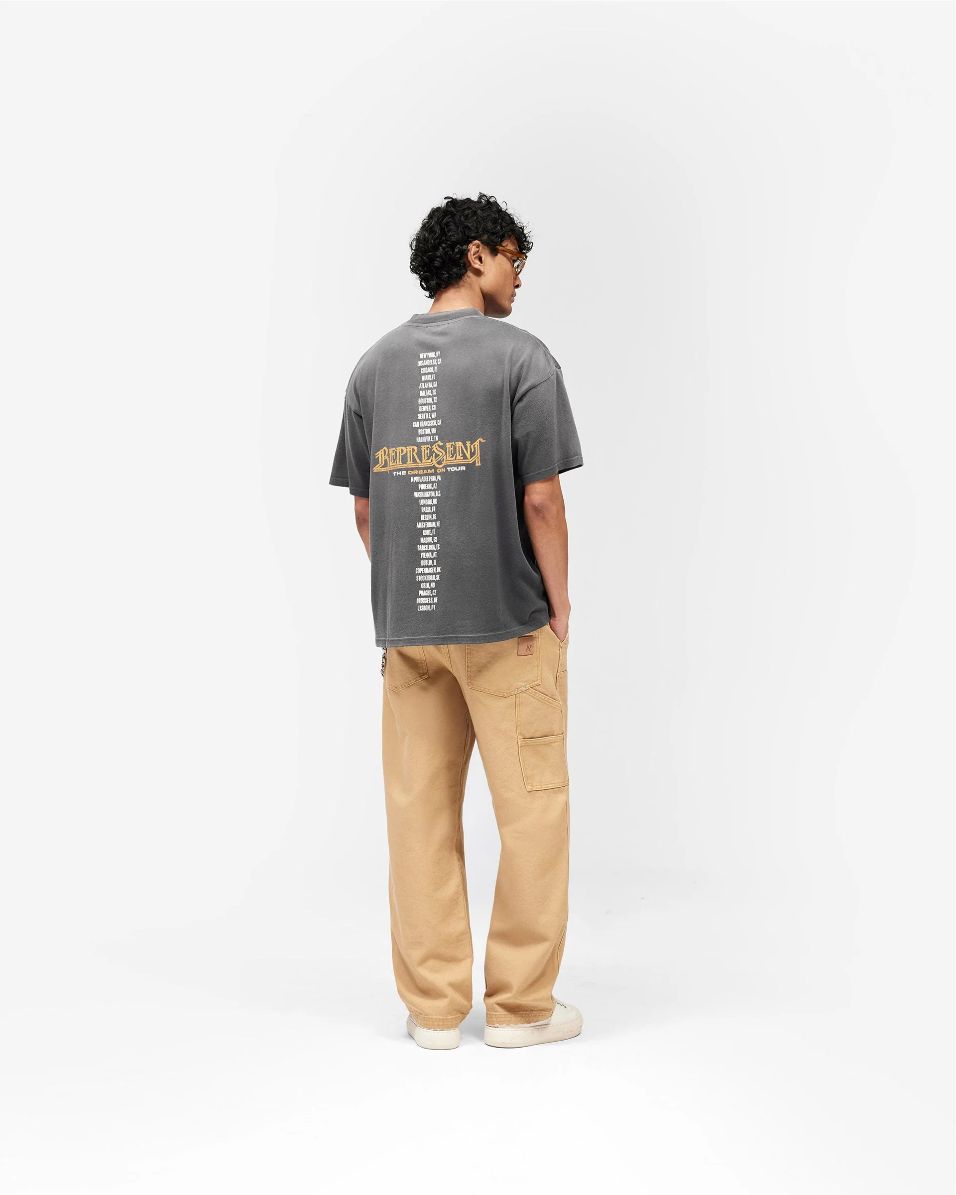 Golden Tour T-Shirt - Sun Fade Grey - Image 10