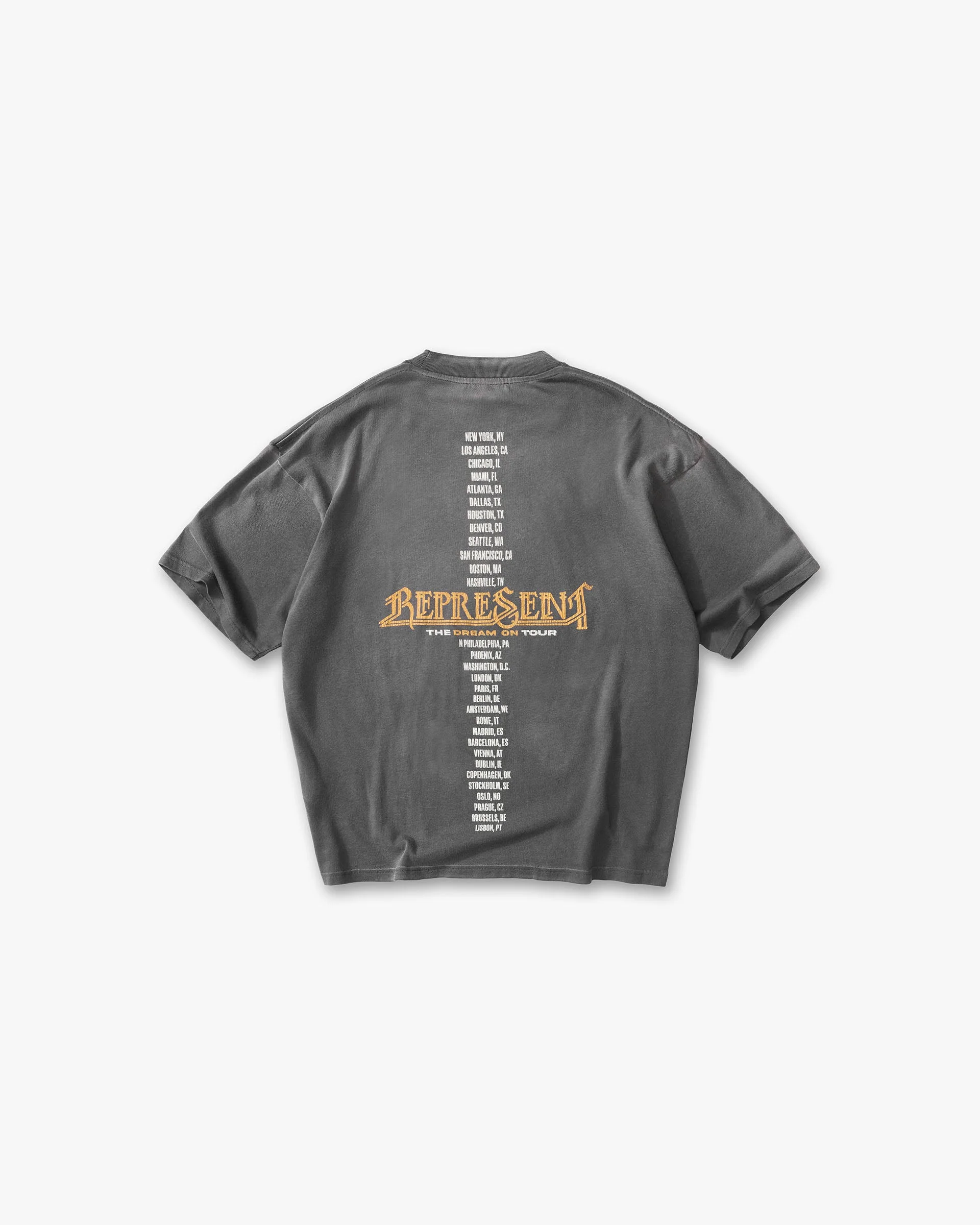 Golden Tour T-Shirt - Sun Fade Grey - Image 2