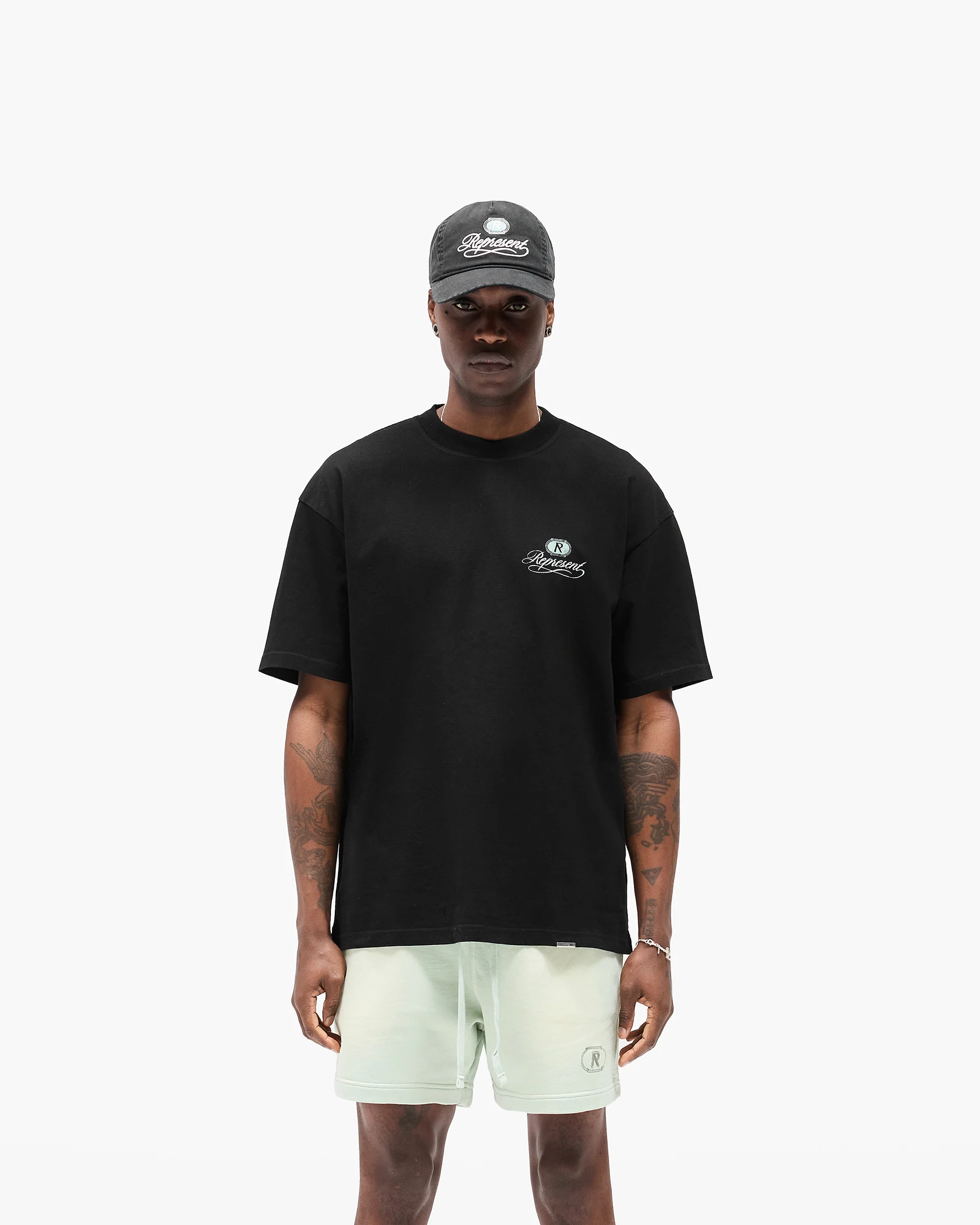 Grand Vintage Hand Drawn T-Shirt - Jet Black - Image 3