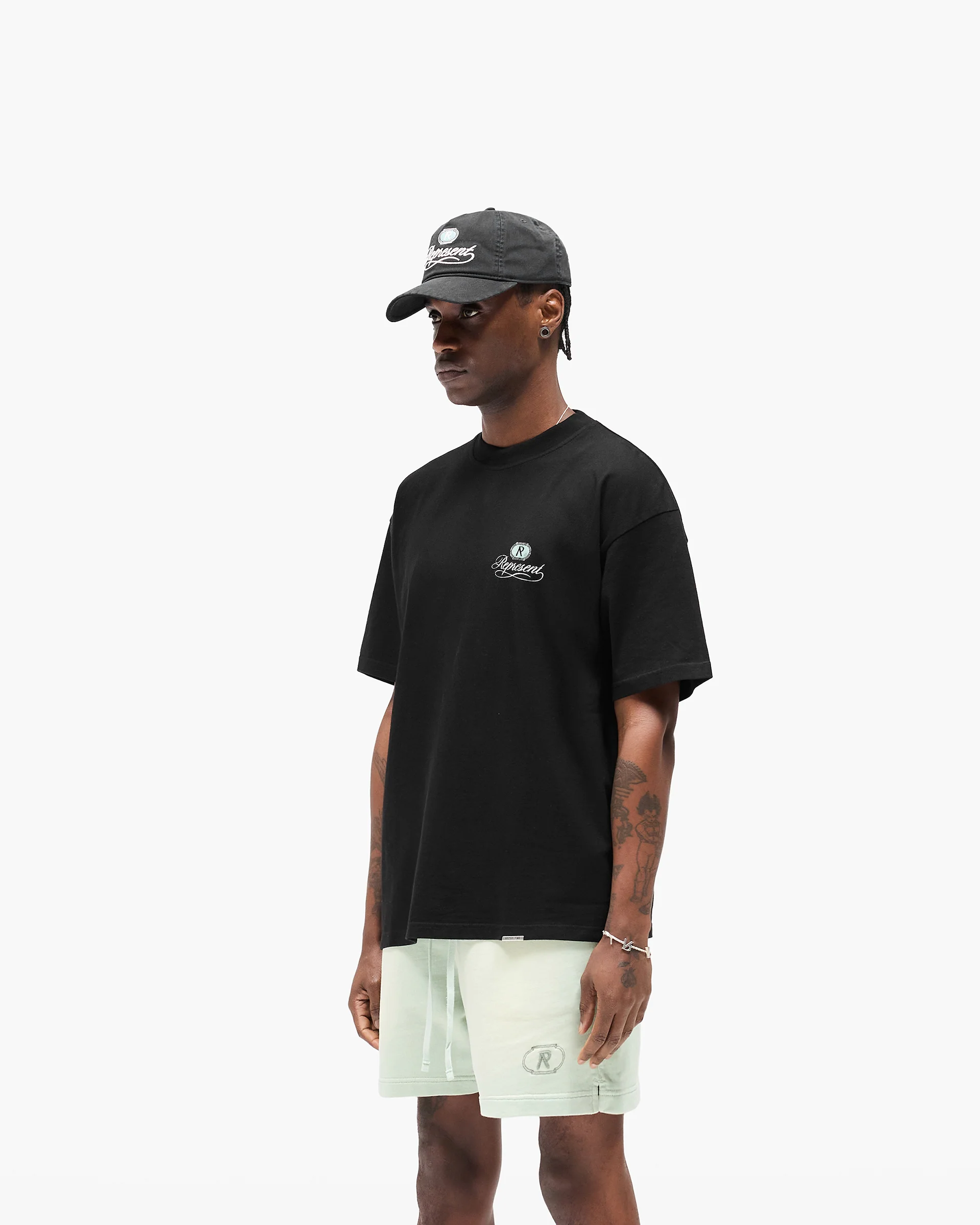 Grand Vintage Hand Drawn T-Shirt - Jet Black - Image 5