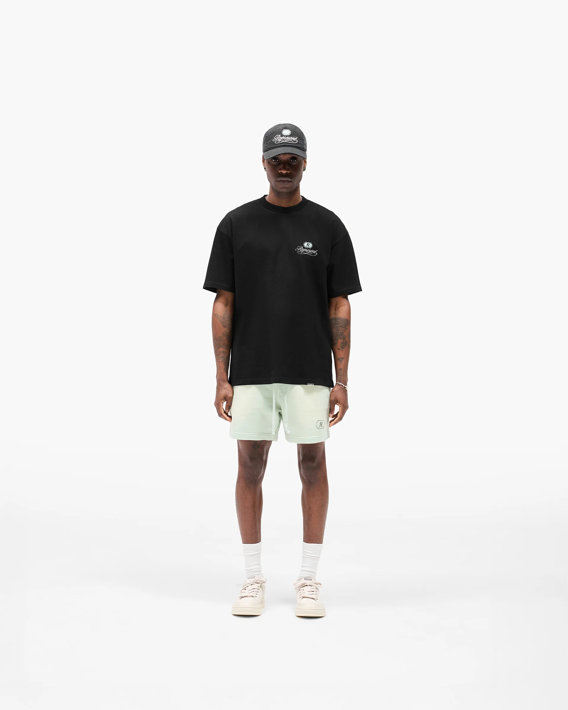 Grand Vintage Hand Drawn T-Shirt - Jet Black - Image 6
