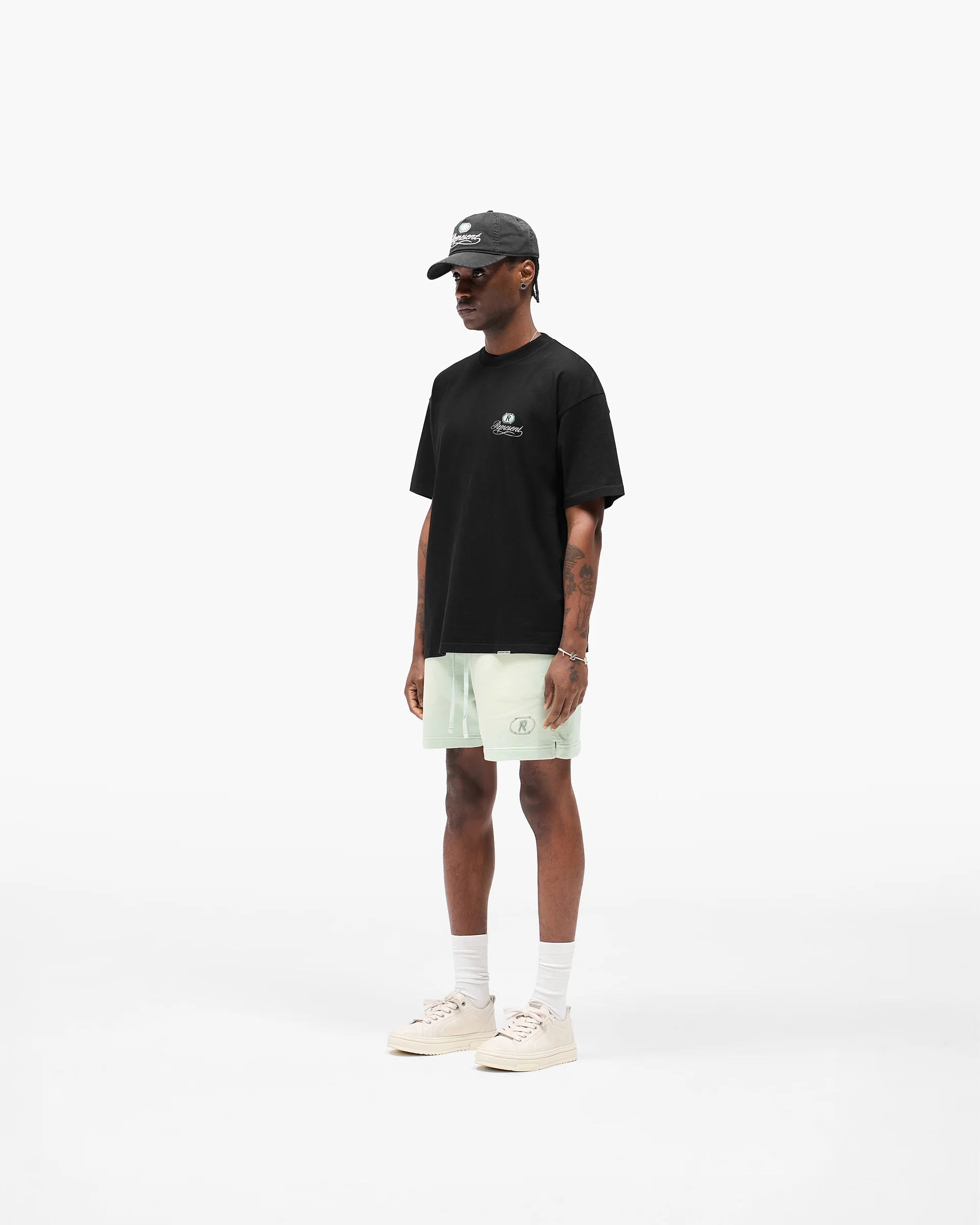 Grand Vintage Hand Drawn T-Shirt - Jet Black - Image 7