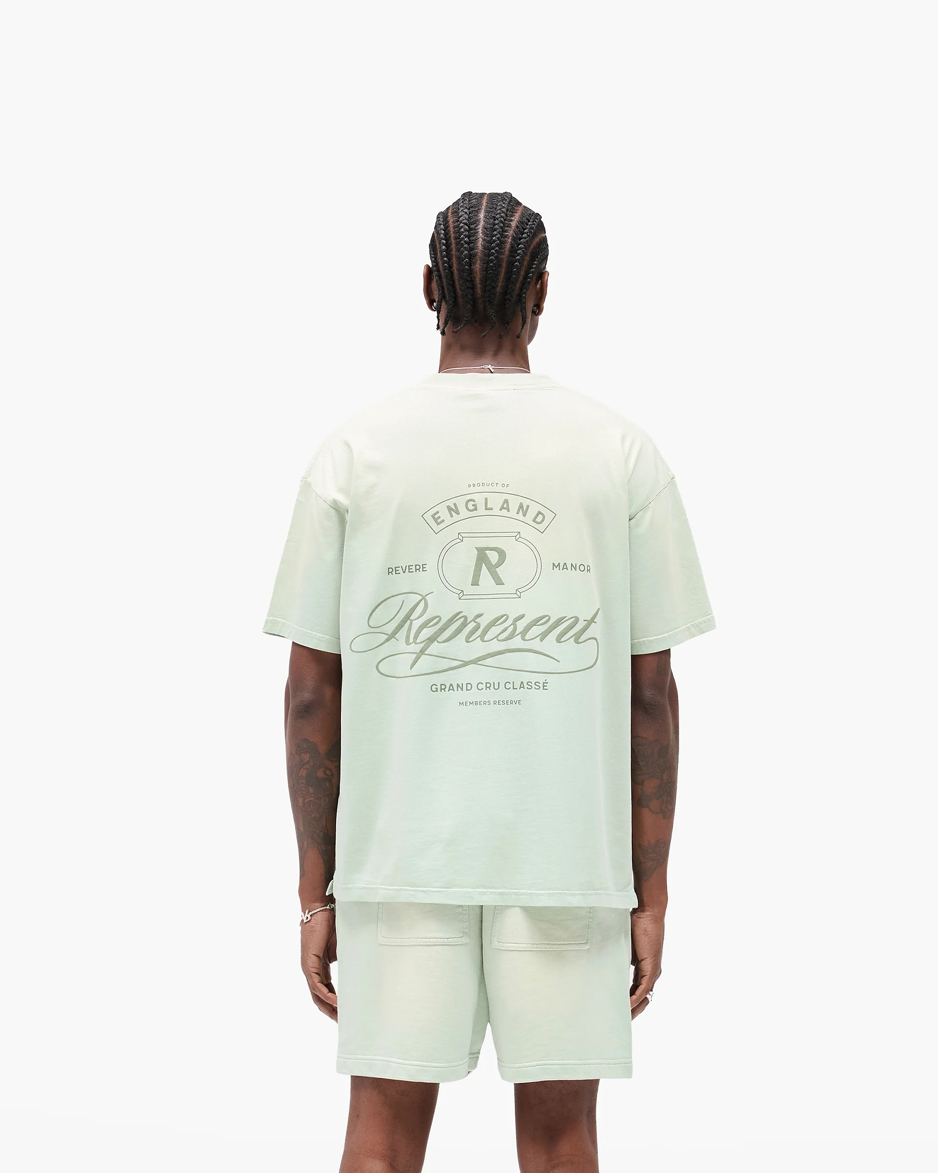 Grand Vintage T-Shirt - Washed Sage - Image 5