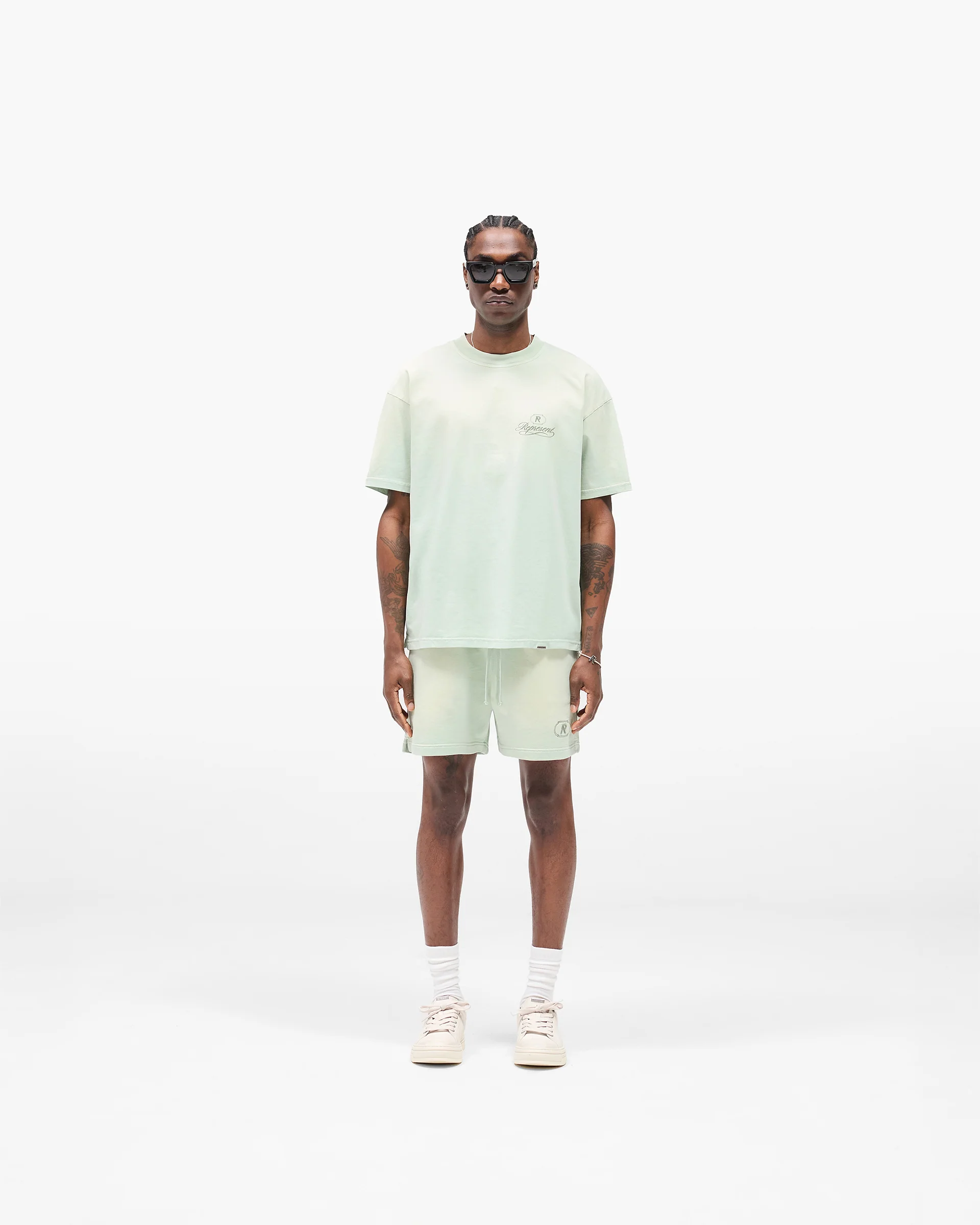 Grand Vintage T-Shirt - Washed Sage - Image 6