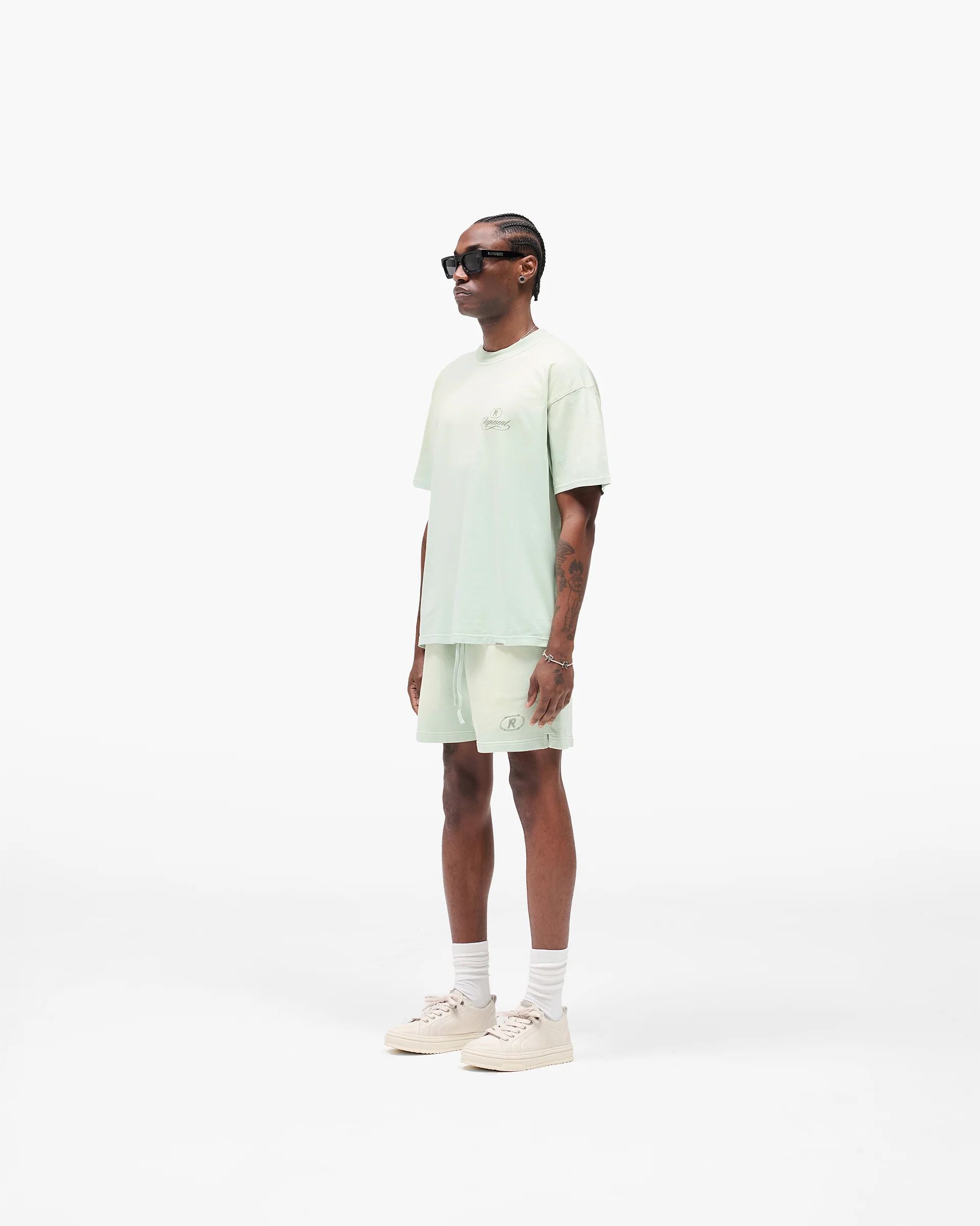 Grand Vintage T-Shirt - Washed Sage - Image 7