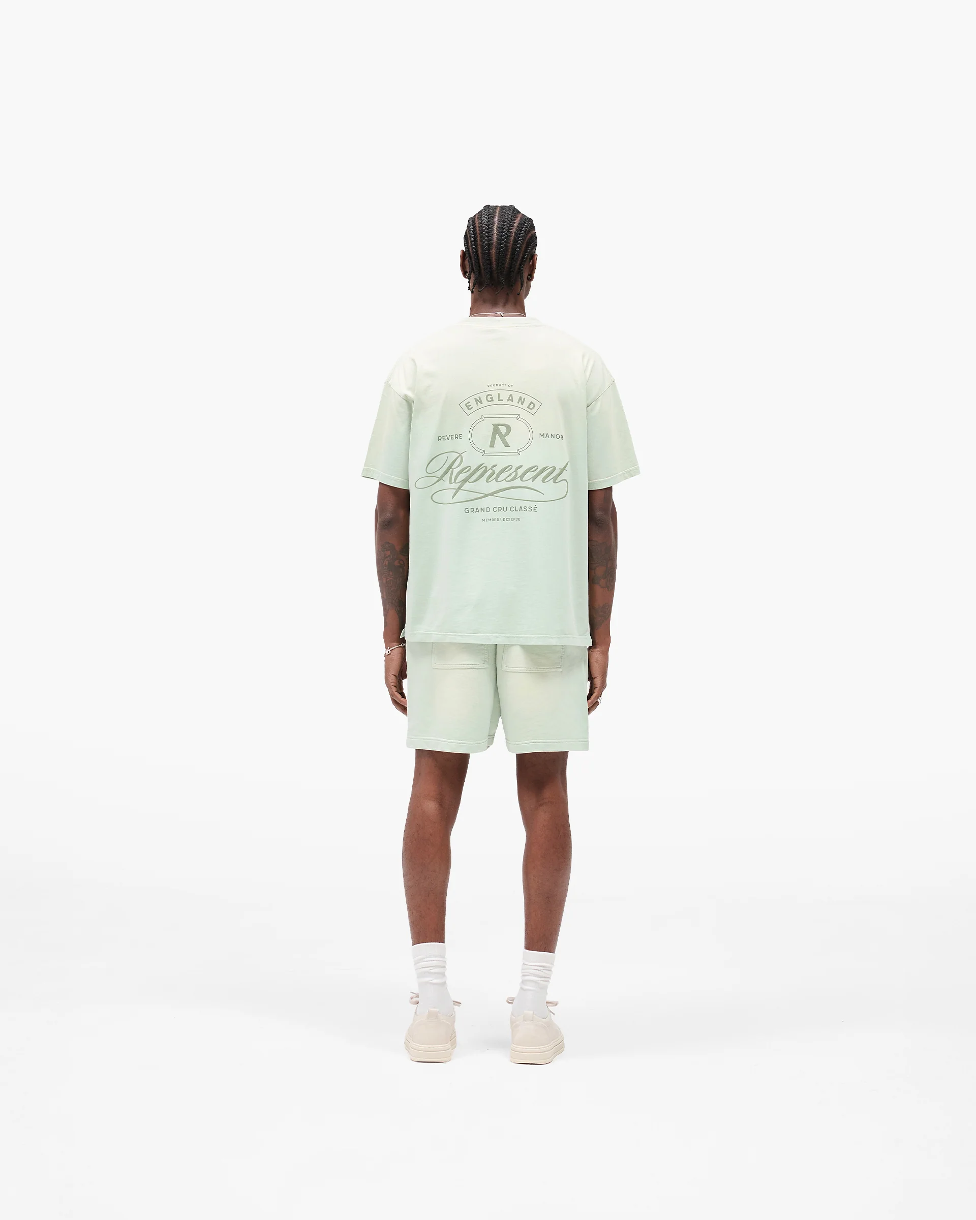 Grand Vintage T-Shirt - Washed Sage - Image 8
