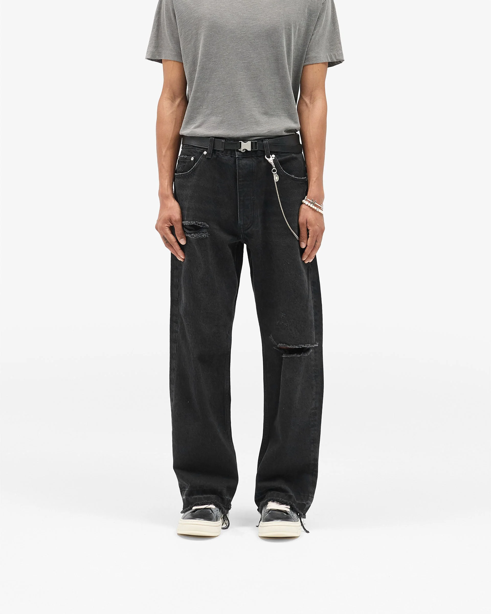 Heaton Denim - Black - Image 3