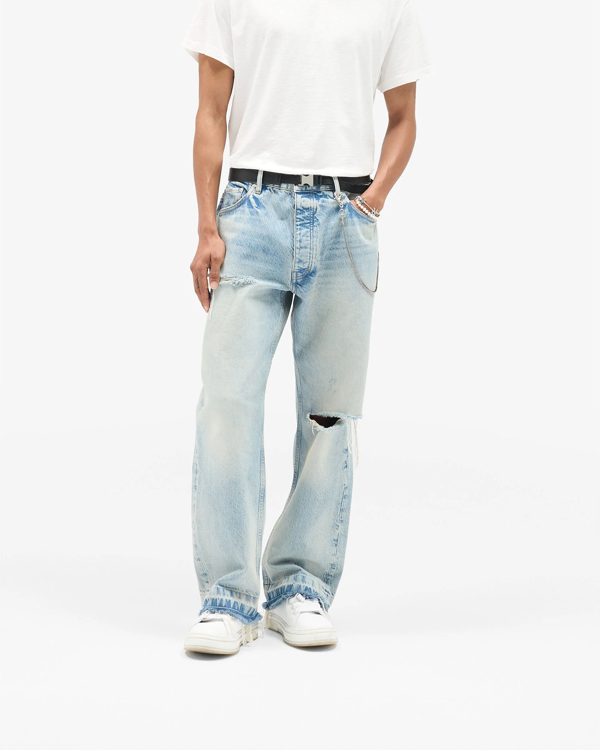 Heaton Denim - Light Vintage Blue - Image 4
