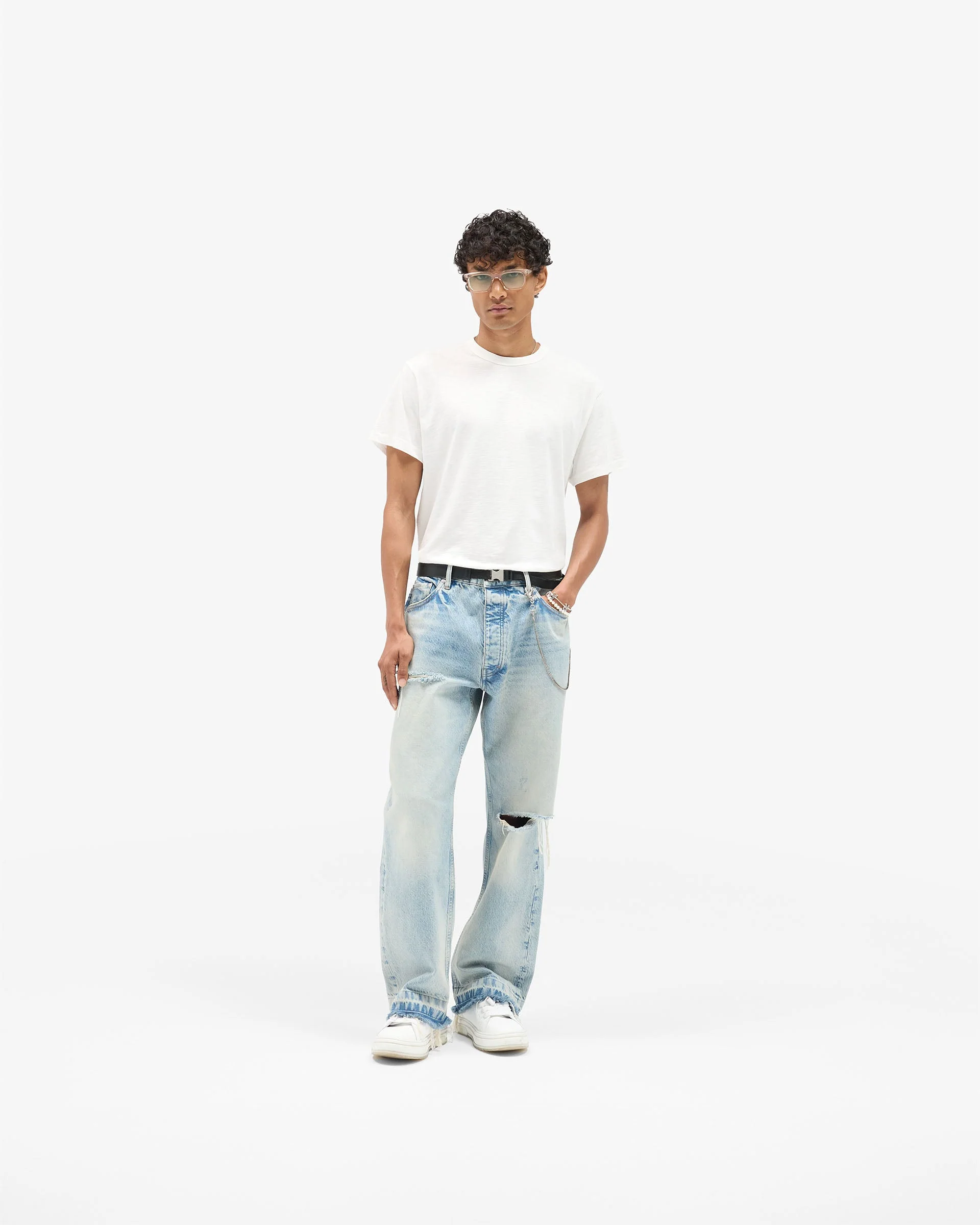 Heaton Denim - Light Vintage Blue - Image 6