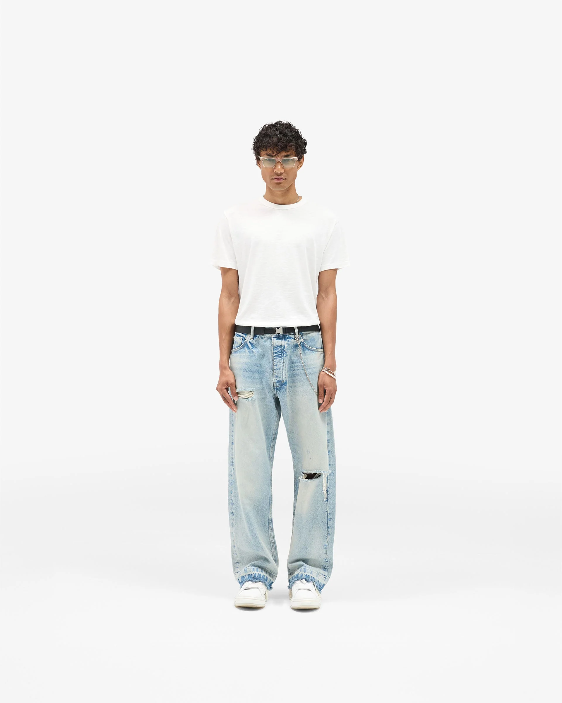 Heaton Denim - Light Vintage Blue - Image 7