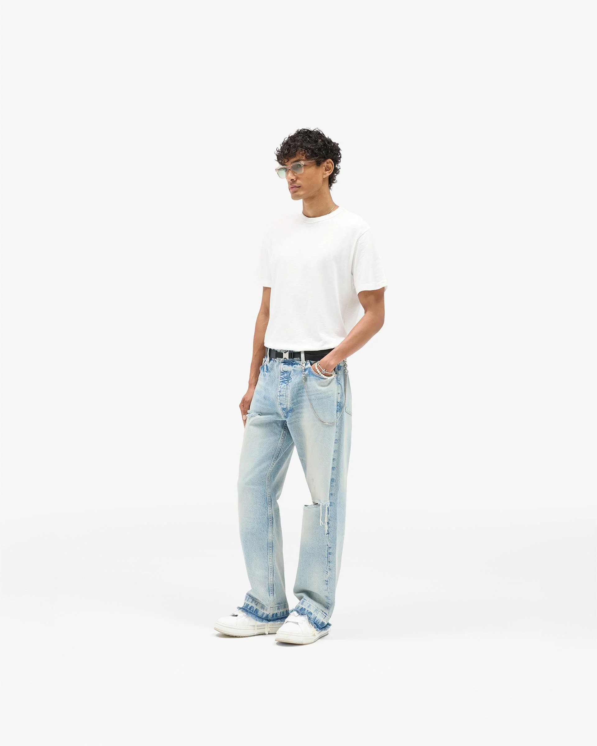 Heaton Denim - Light Vintage Blue - Image 8