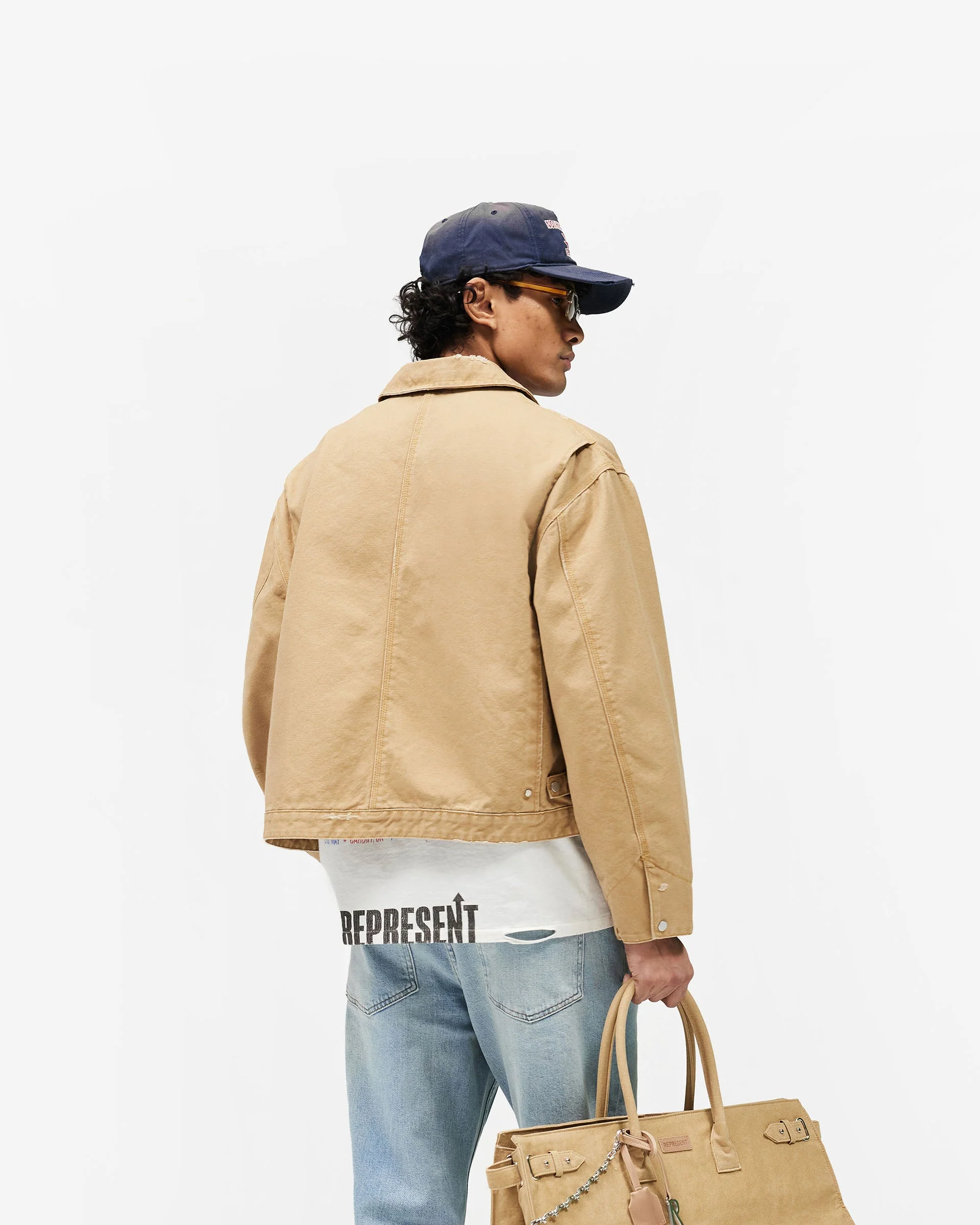 Heaton Workwear Jacket - Irish Cream - Image 4