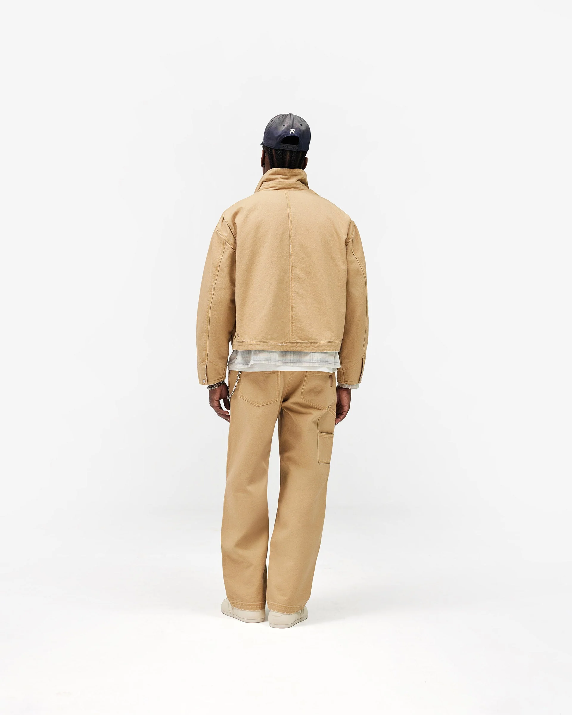 Heaton Workwear Pant - Beige - Image 9