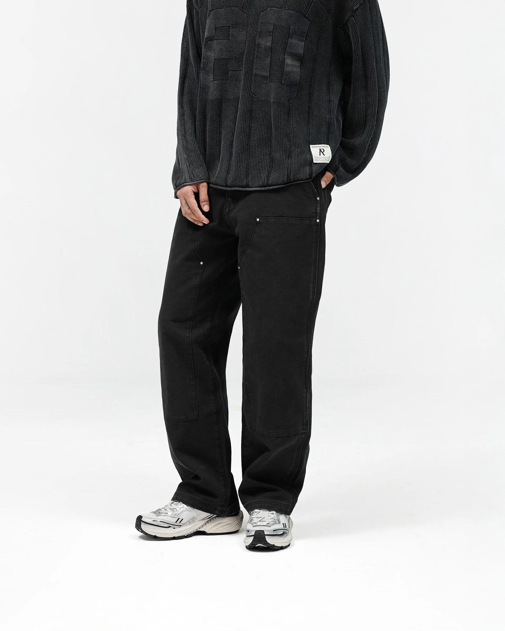 Heaton Workwear Pant - Jet Black - Image 2