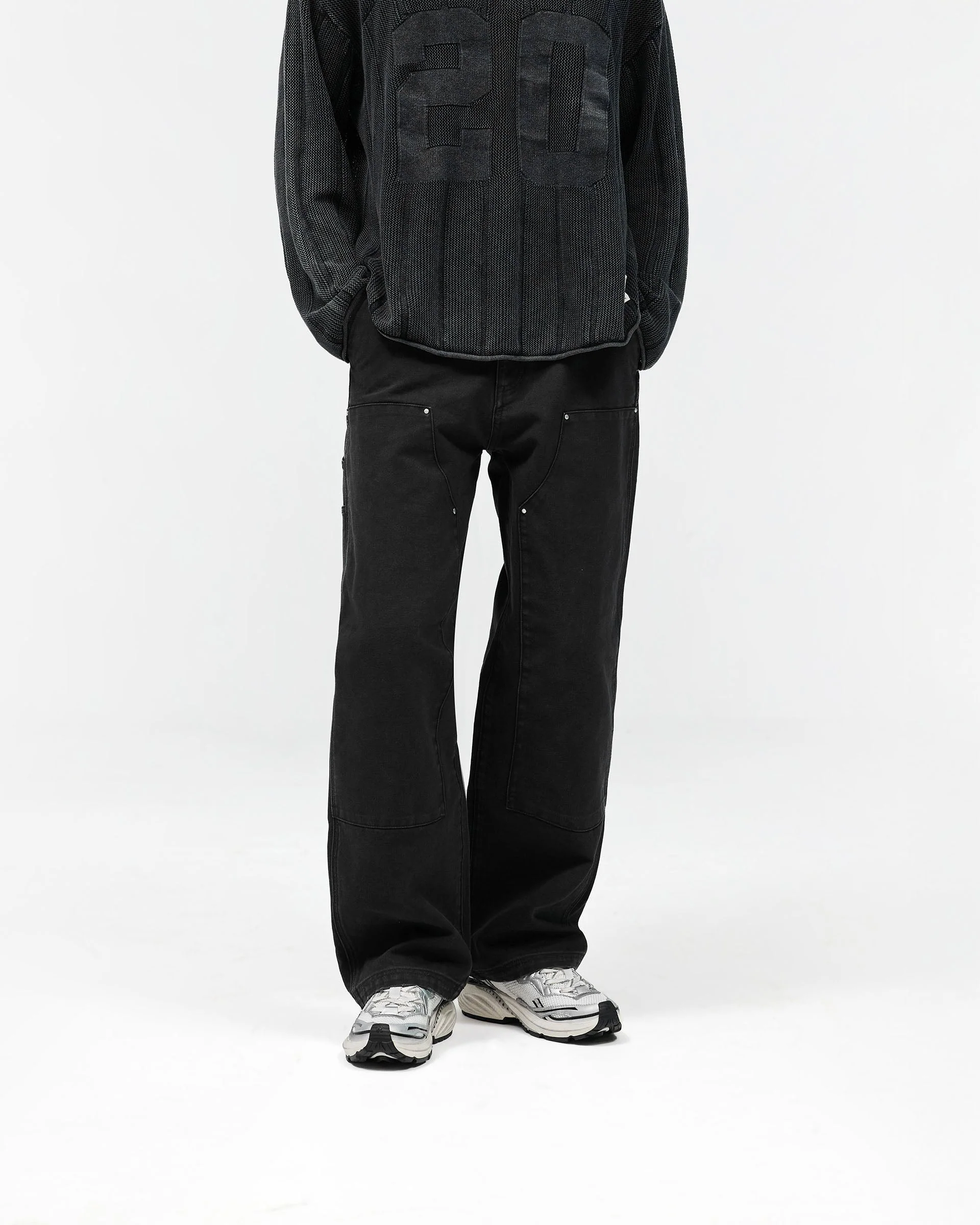 Heaton Workwear Pant - Jet Black - Image 3