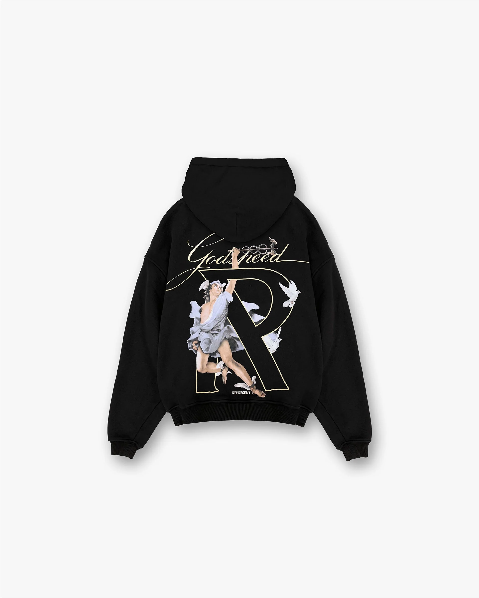 Hermes Hoodie - Jet Black - Image 2