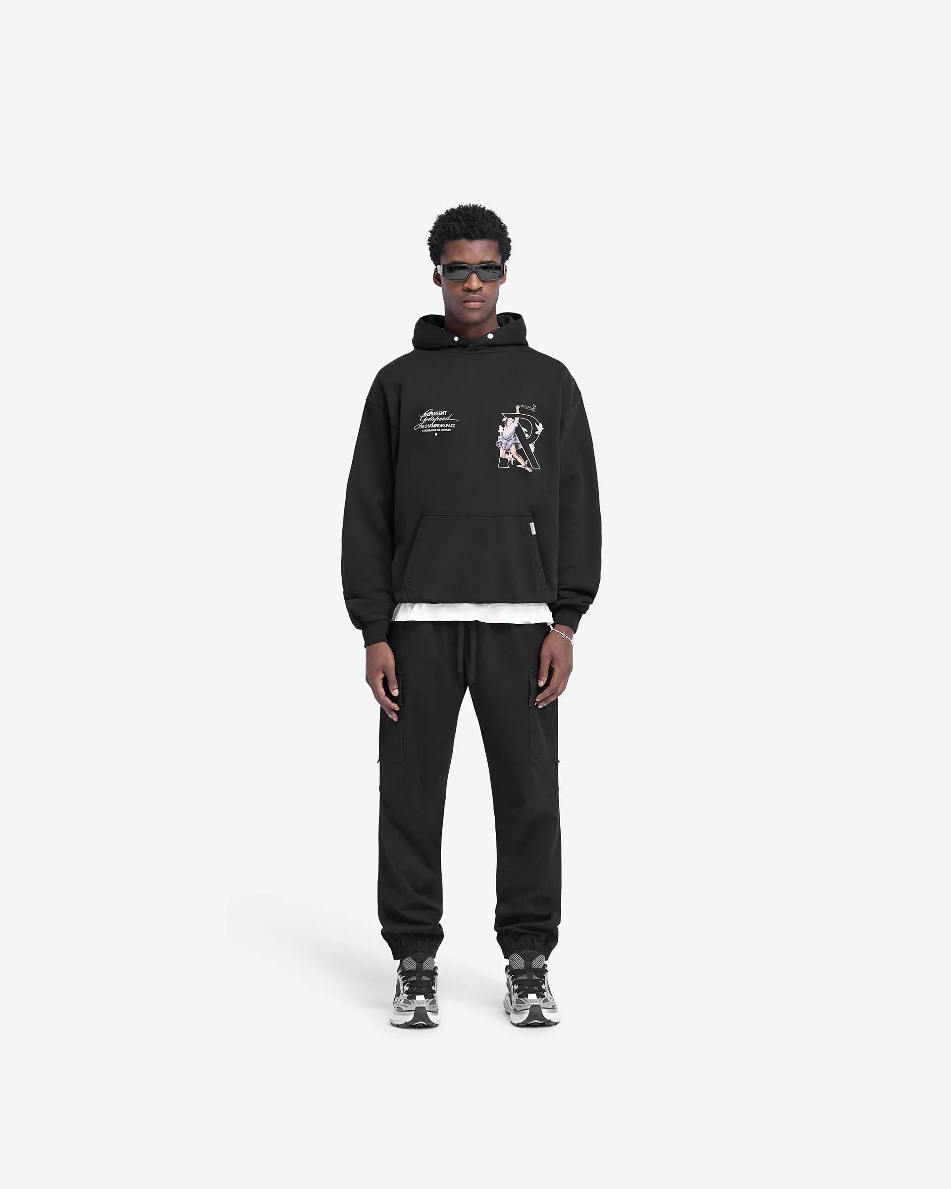 Hermes Hoodie - Jet Black - Image 6