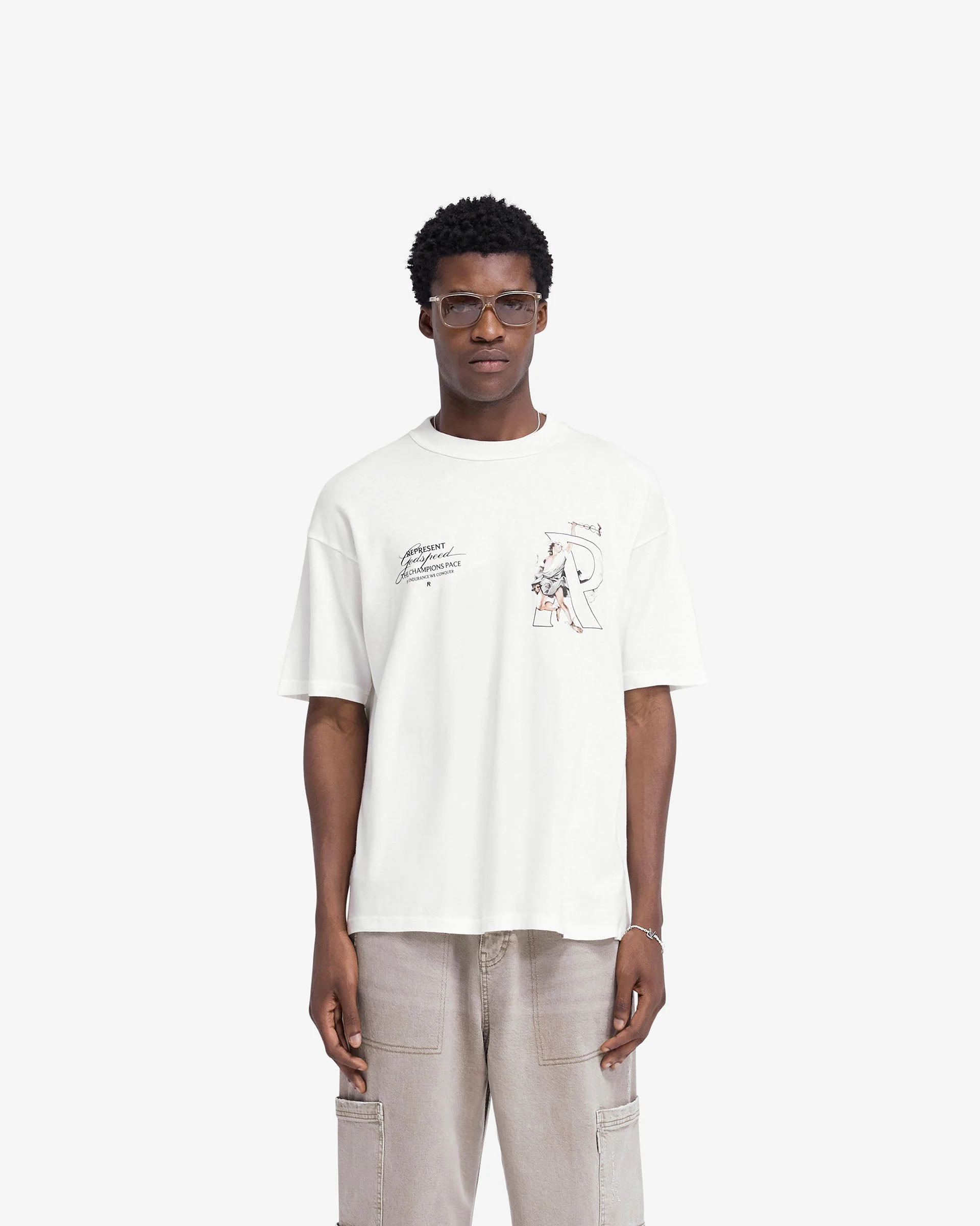 Hermes T-Shirt - Flat White - Image 3