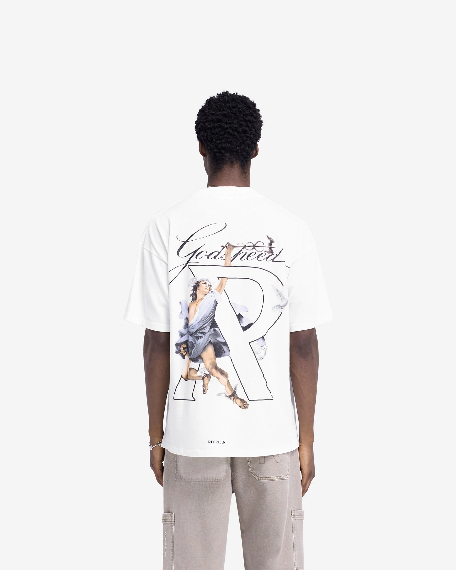 Hermes T-Shirt - Flat White - Image 5