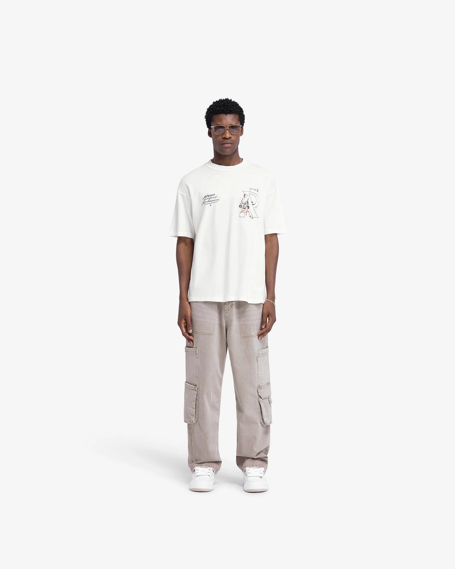 Hermes T-Shirt - Flat White - Image 6