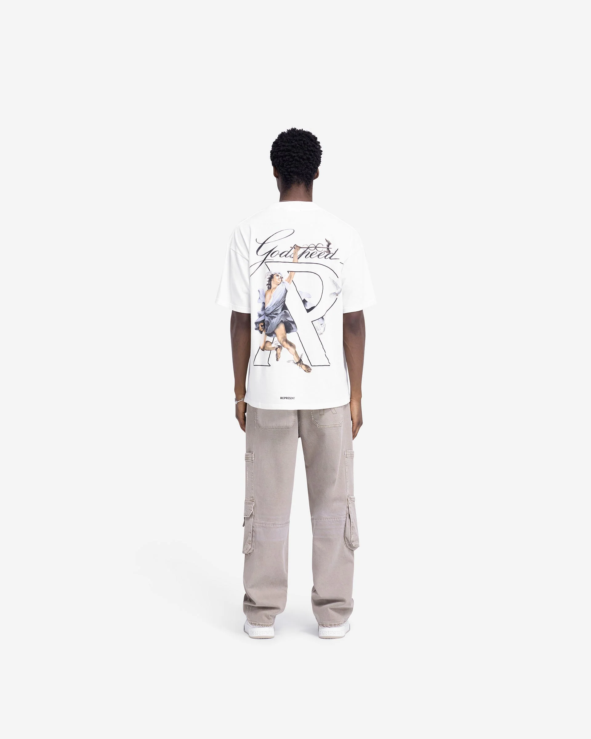 Hermes T-Shirt - Flat White - Image 8