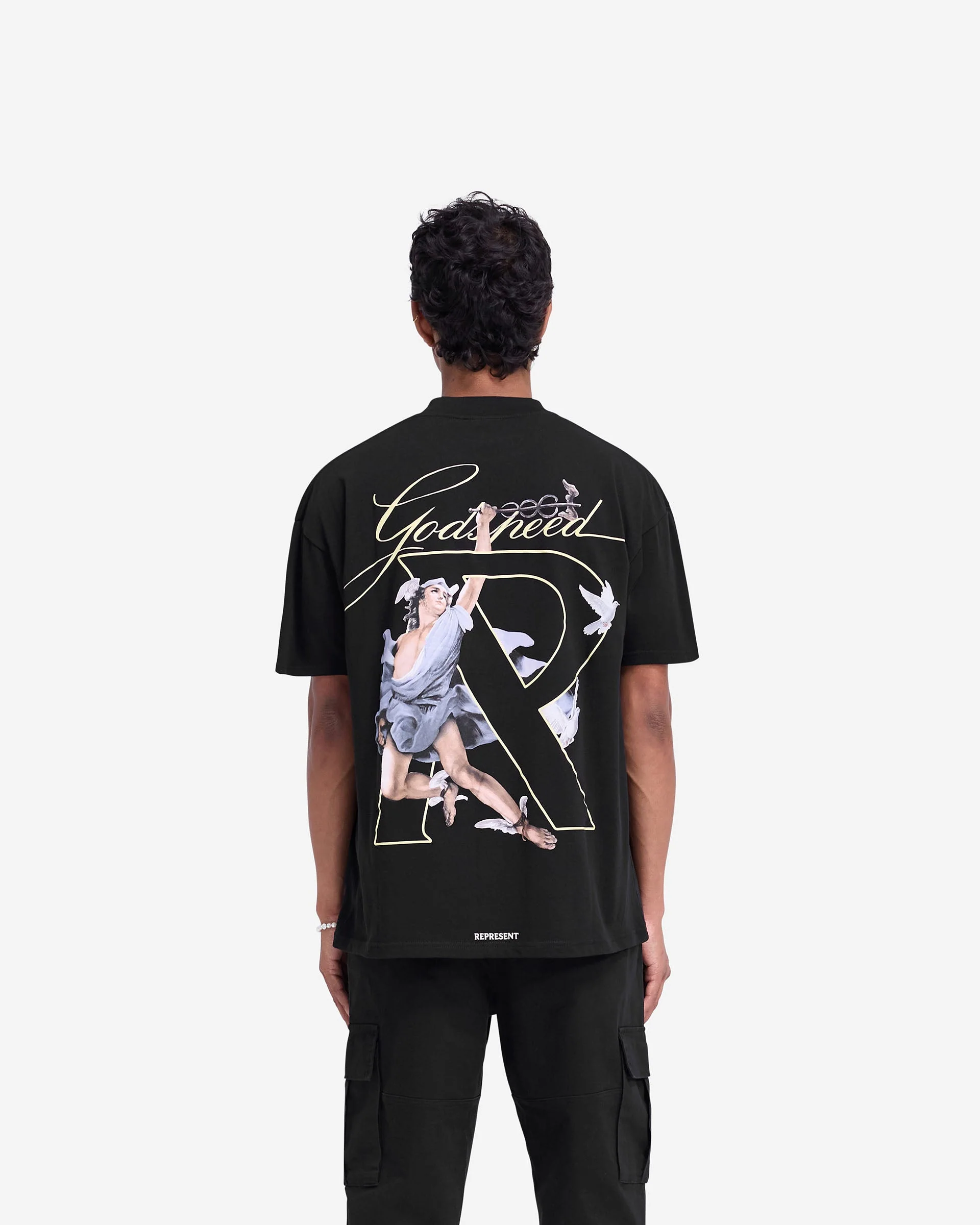 Hermes T-Shirt - Jet Black - Image 5