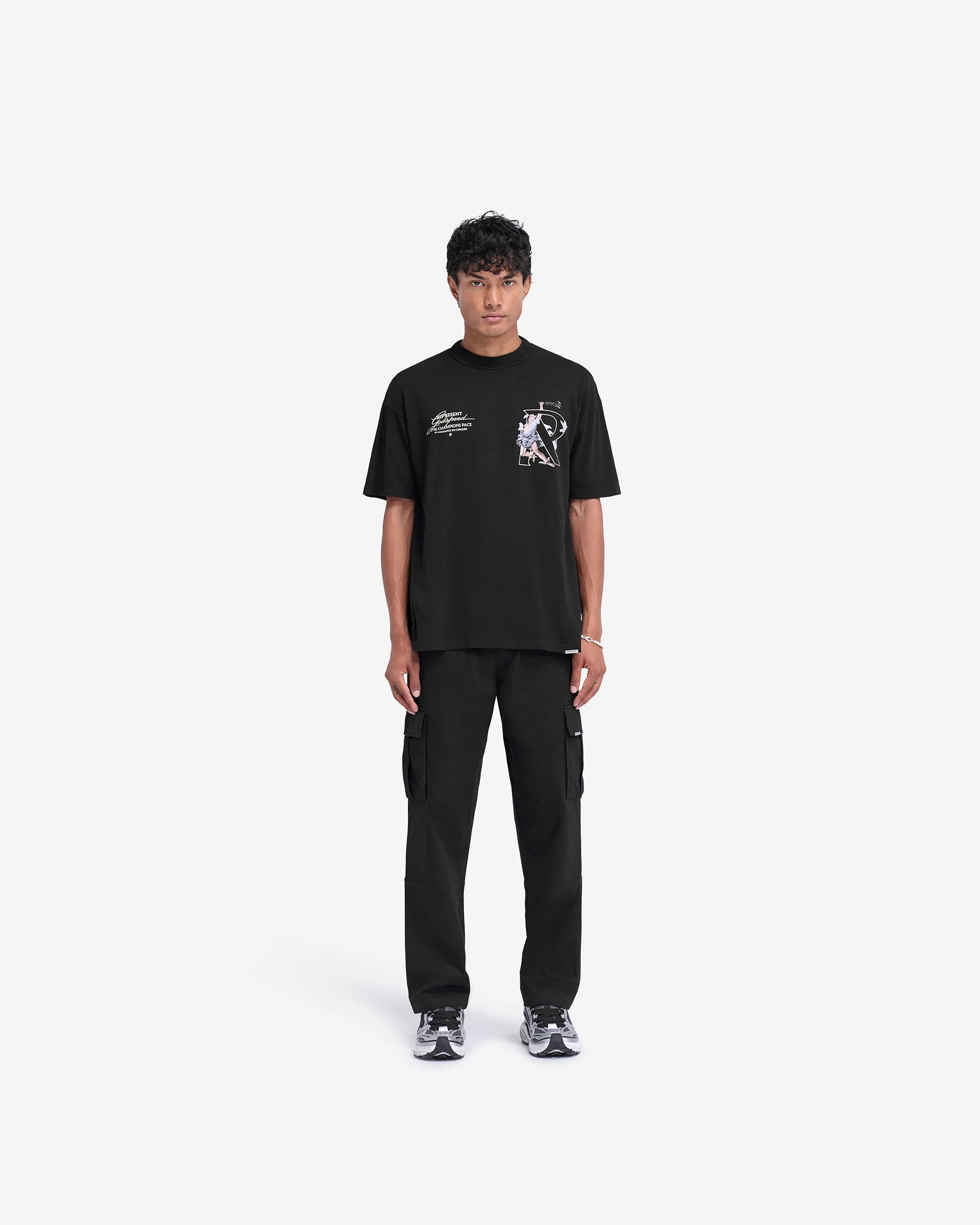 Hermes T-Shirt - Jet Black - Image 6