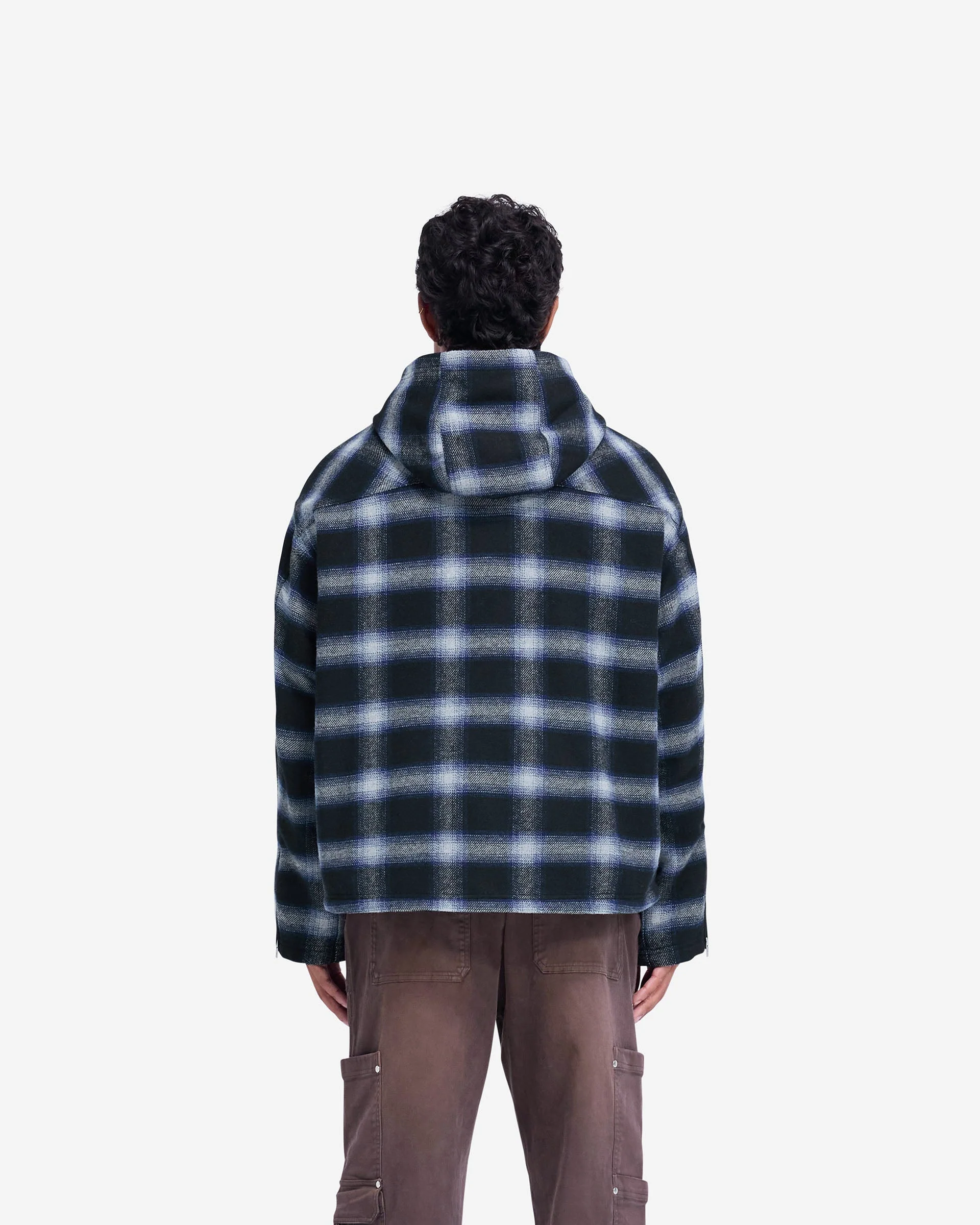 Hooded Overshirt - Midnight Navy - Image 4