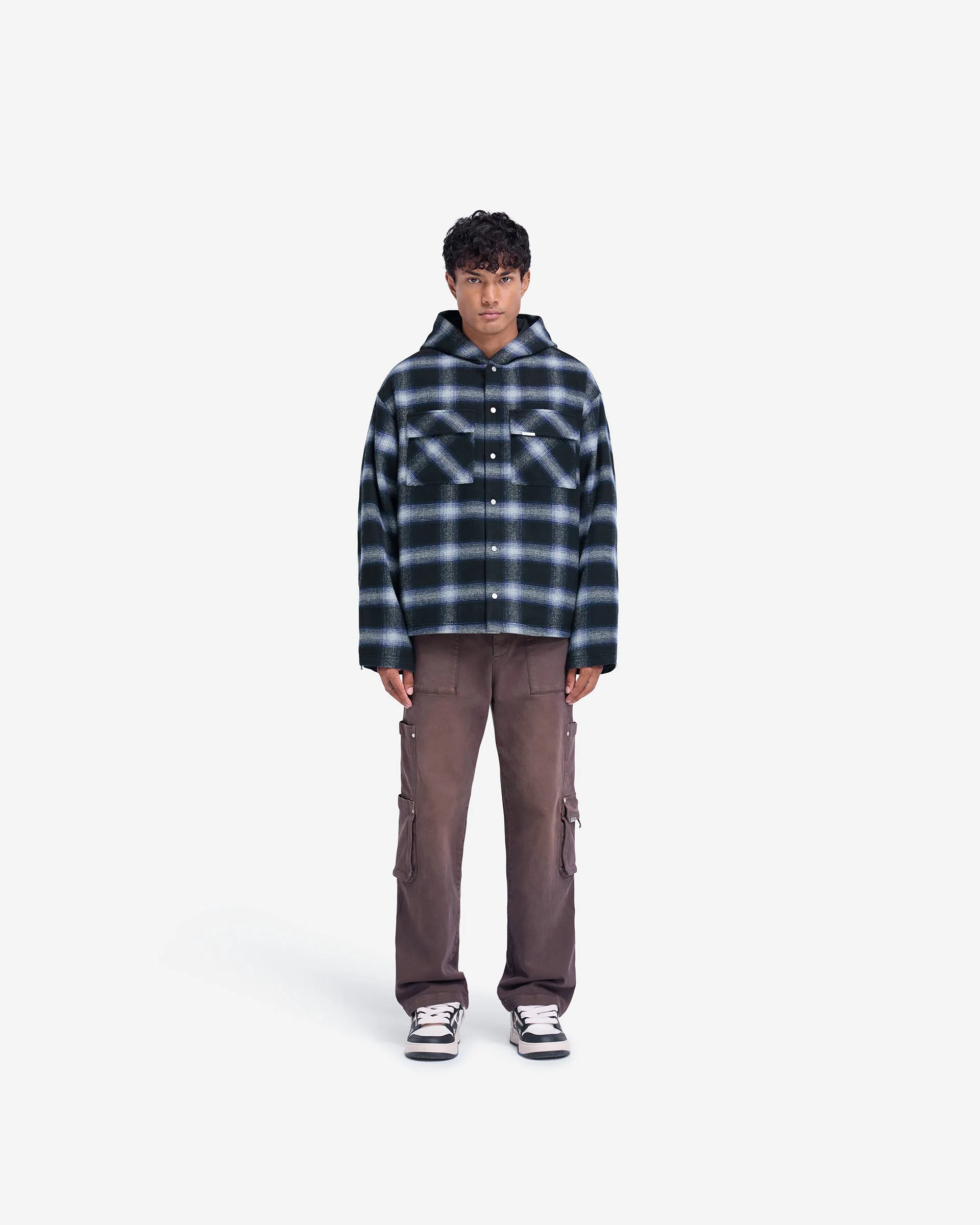 Hooded Overshirt - Midnight Navy - Image 5