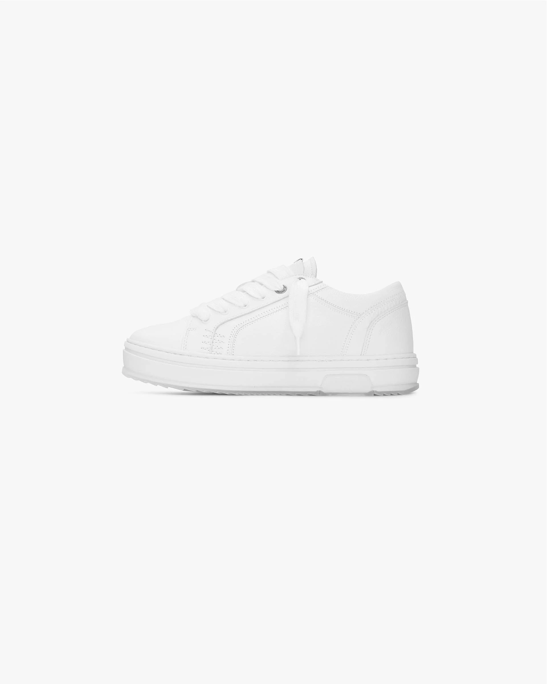HTN Low Tumbled Leather - Flat White - Image 3