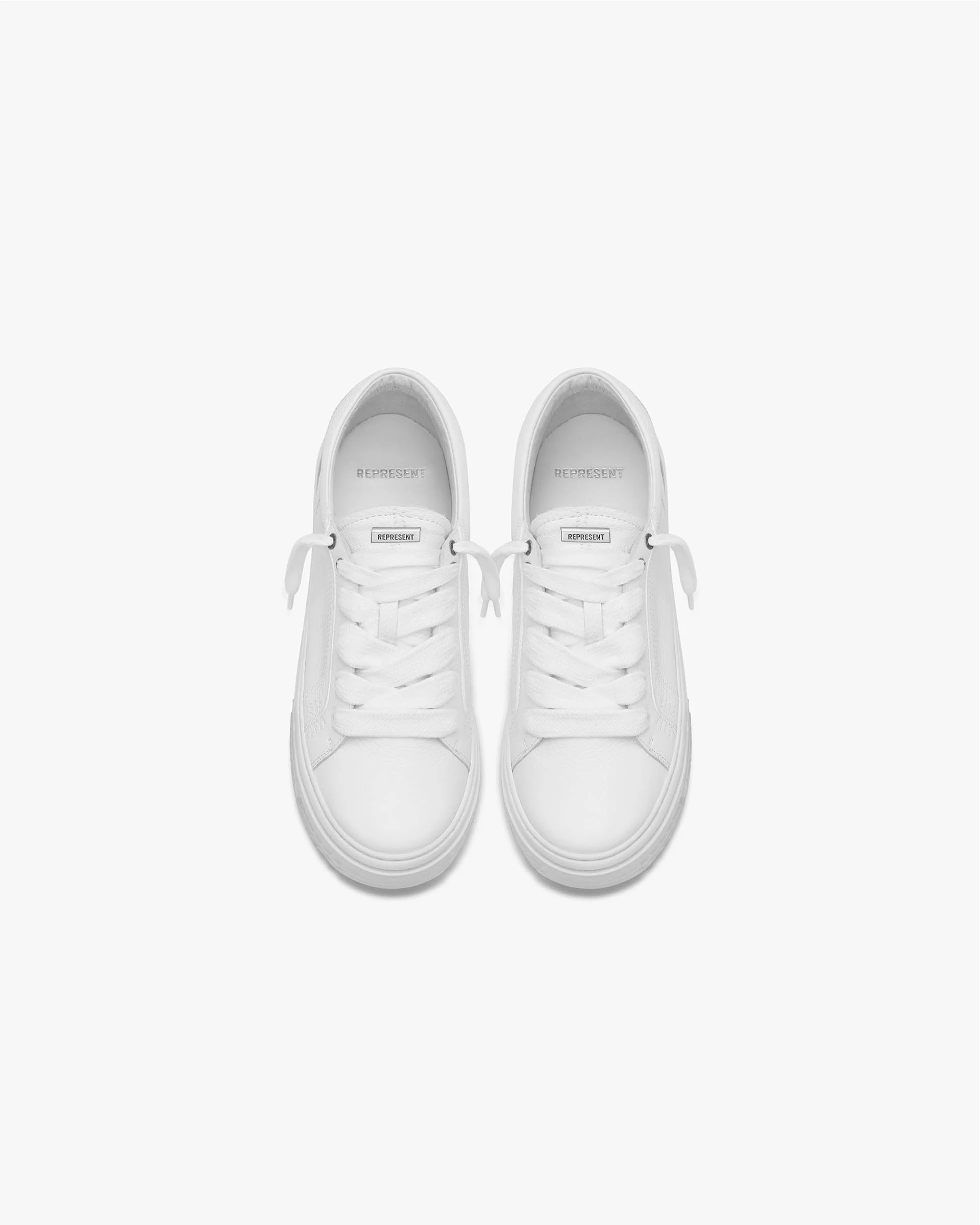 HTN Low Tumbled Leather - Flat White - Image 5