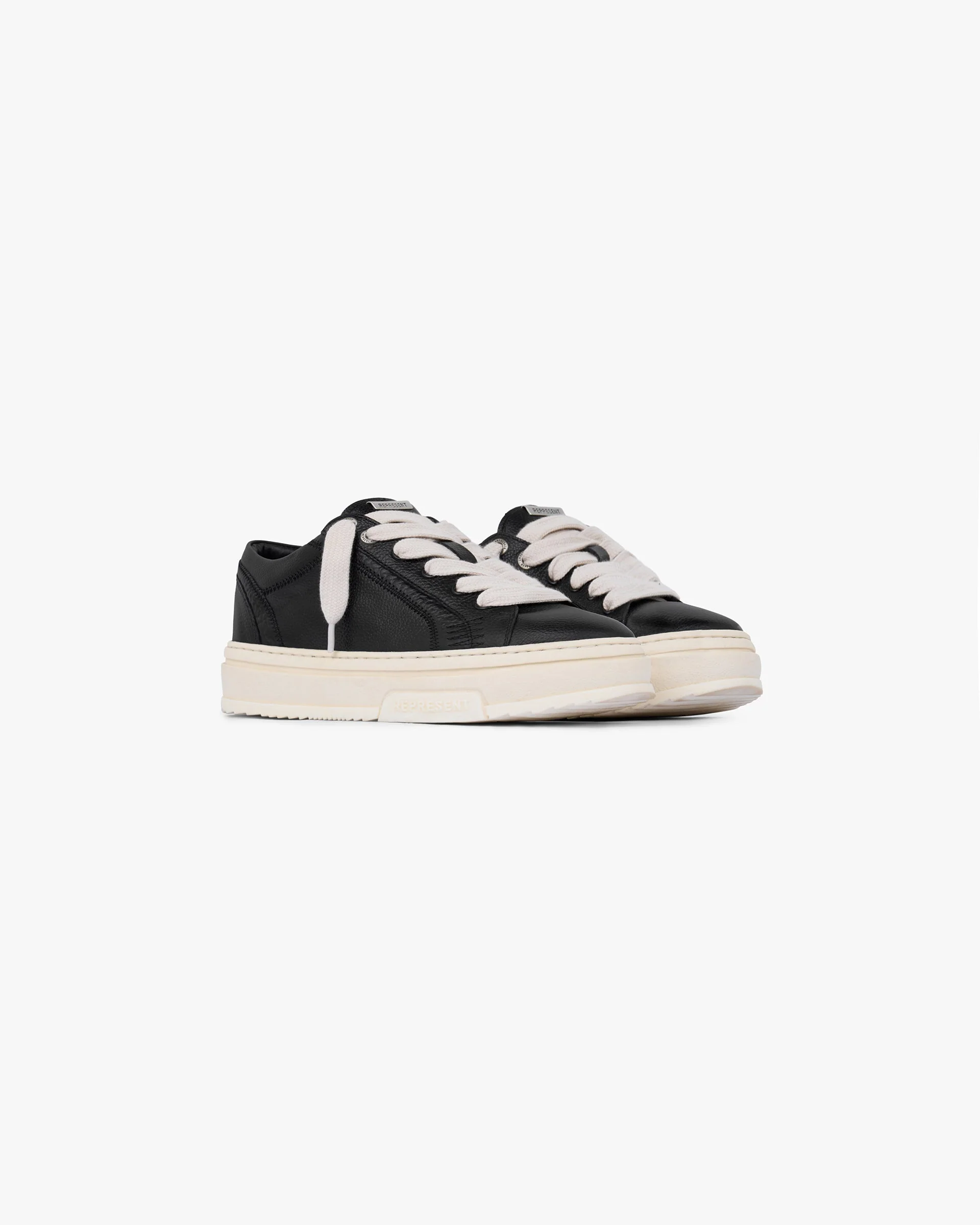 HTN Low Tumbled Leather - Black - Image 2
