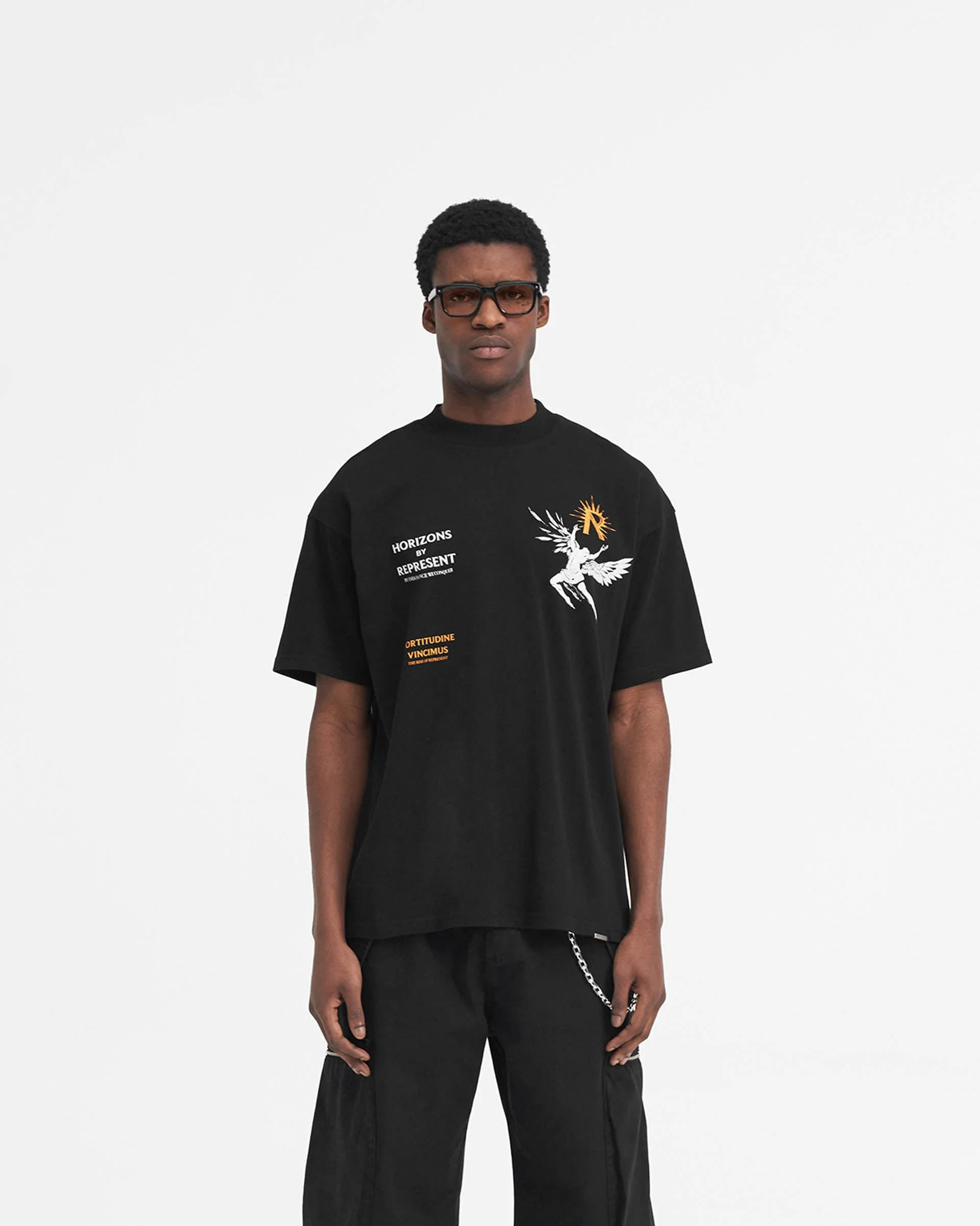 Icarus T-Shirt - Jet Black - Image 3