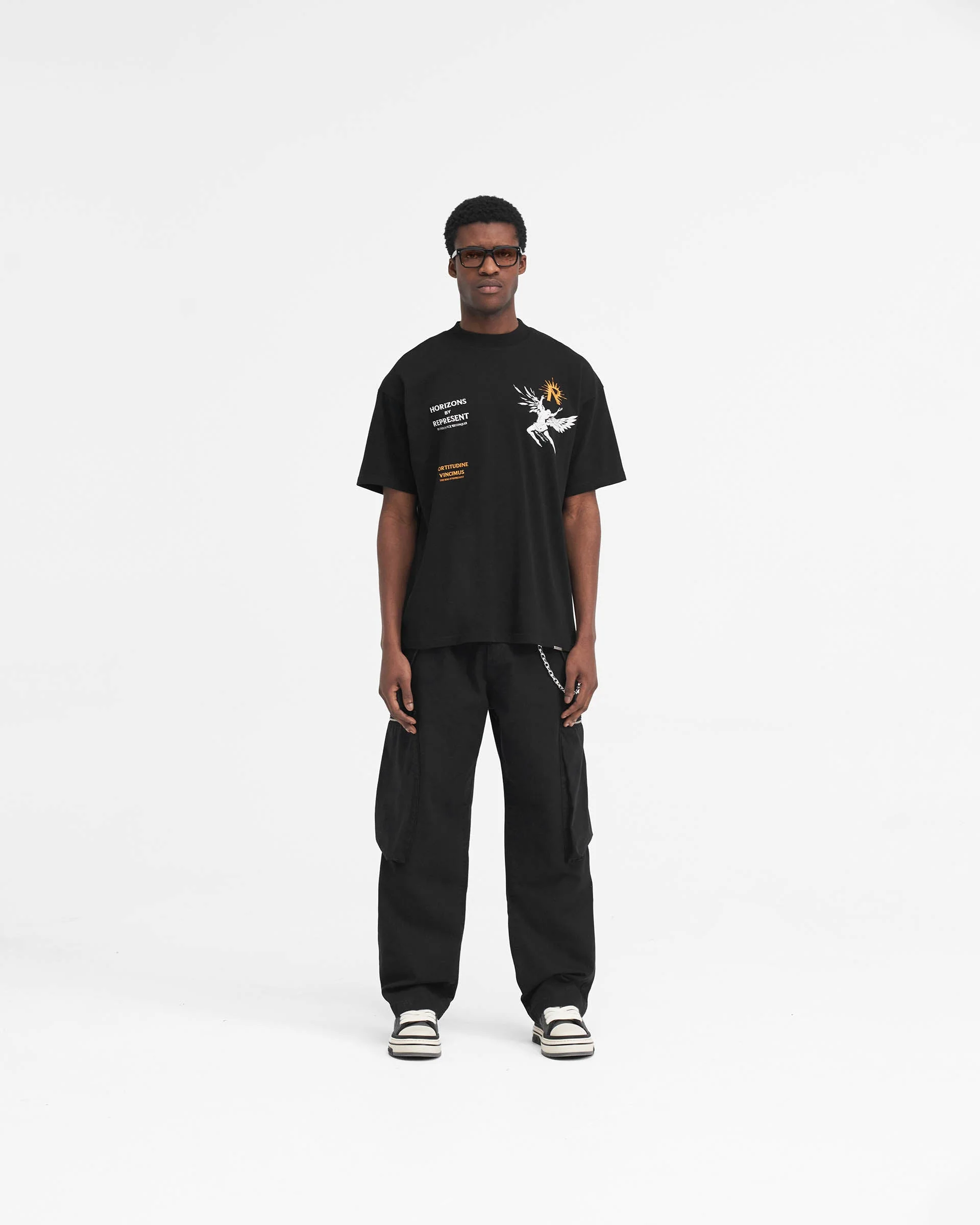 Icarus T-Shirt - Jet Black - Image 9