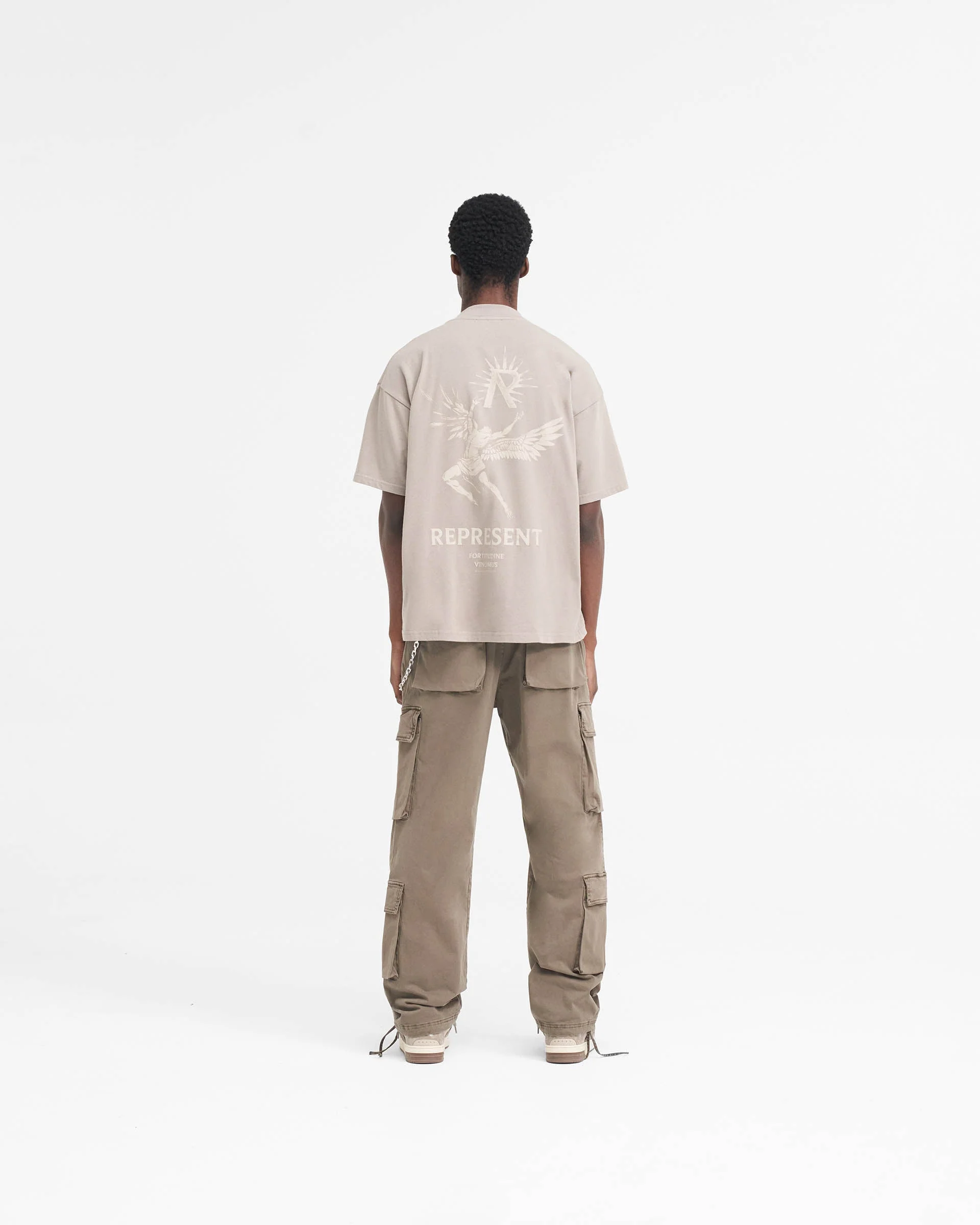 Icarus T-Shirt - Taupe - Image 9