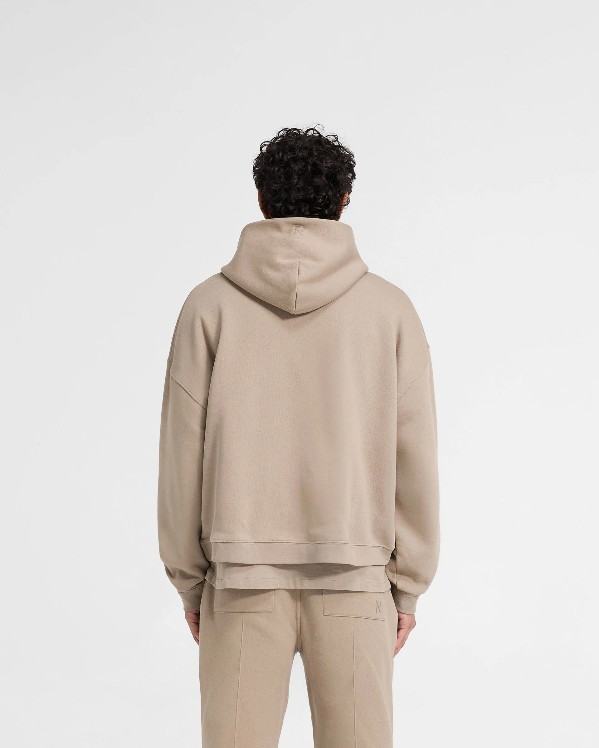 Initial Boxy Hoodie - Dune - Image 4