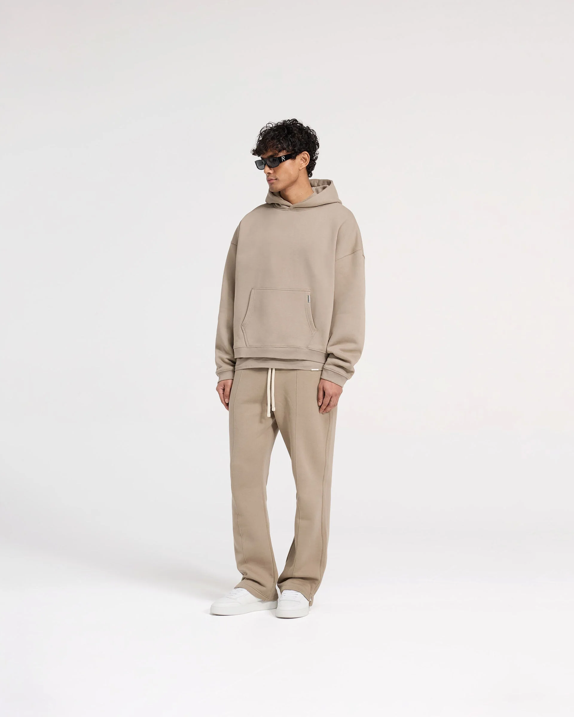 Initial Boxy Hoodie - Dune - Image 6