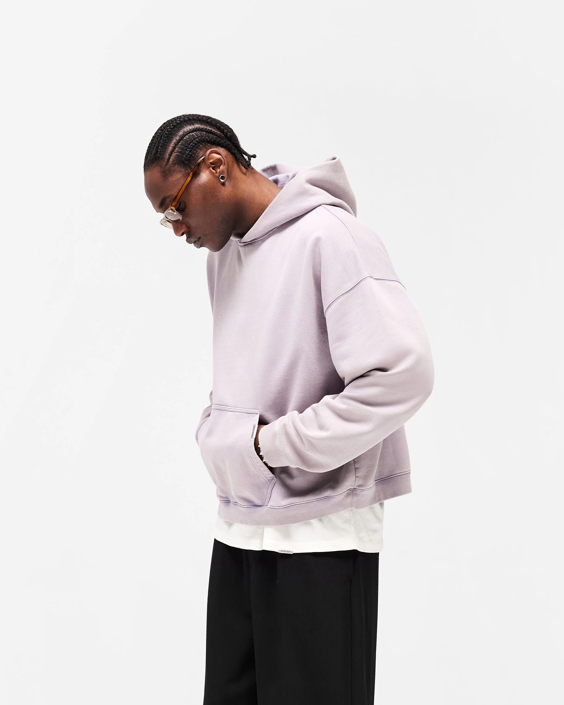 Initial Boxy Hoodie - Mist - Image 2