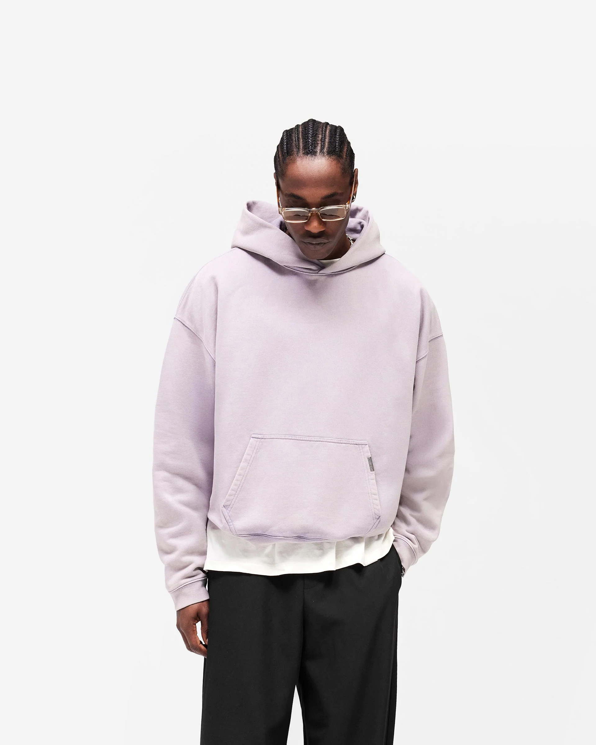 Initial Boxy Hoodie - Mist - Image 3