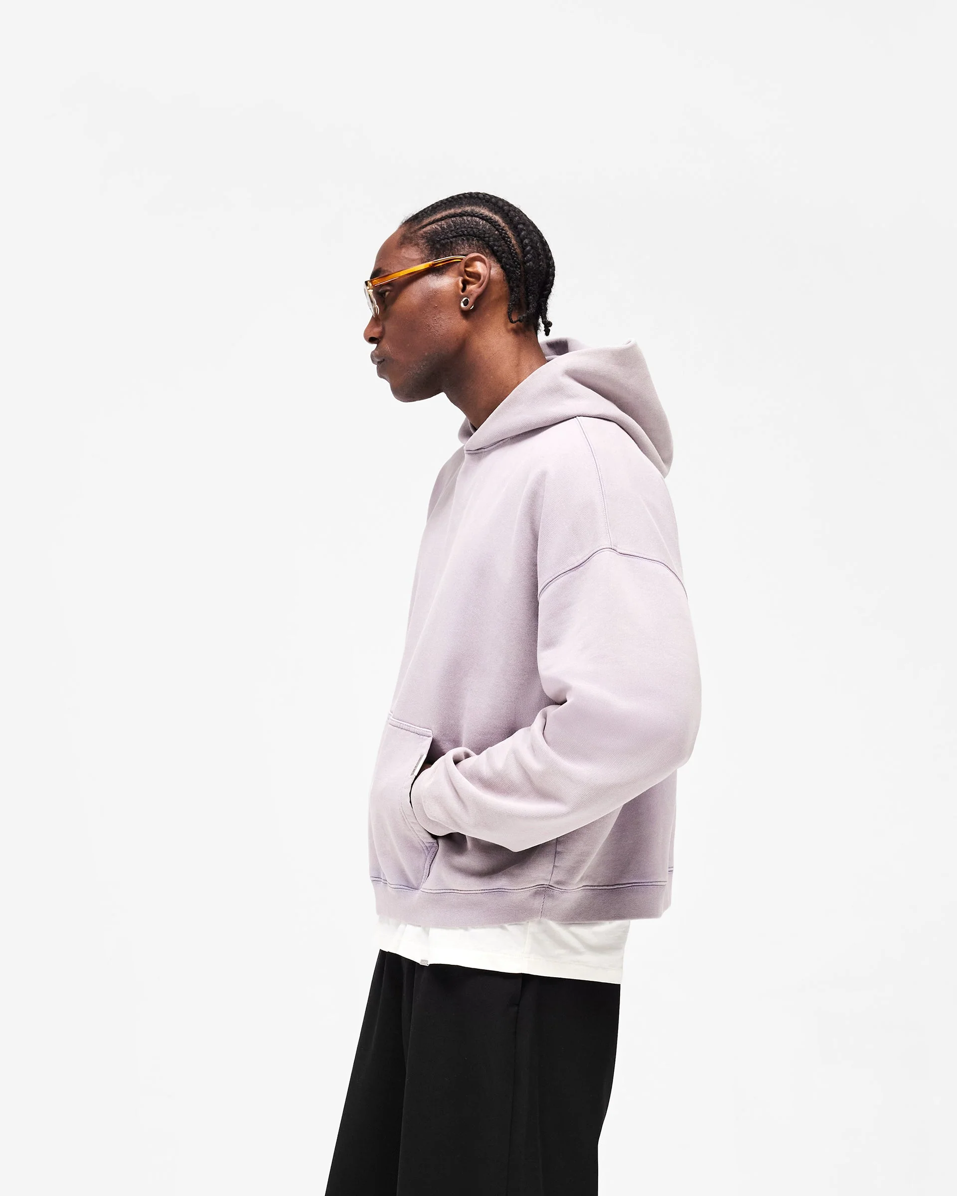 Initial Boxy Hoodie - Mist - Image 4