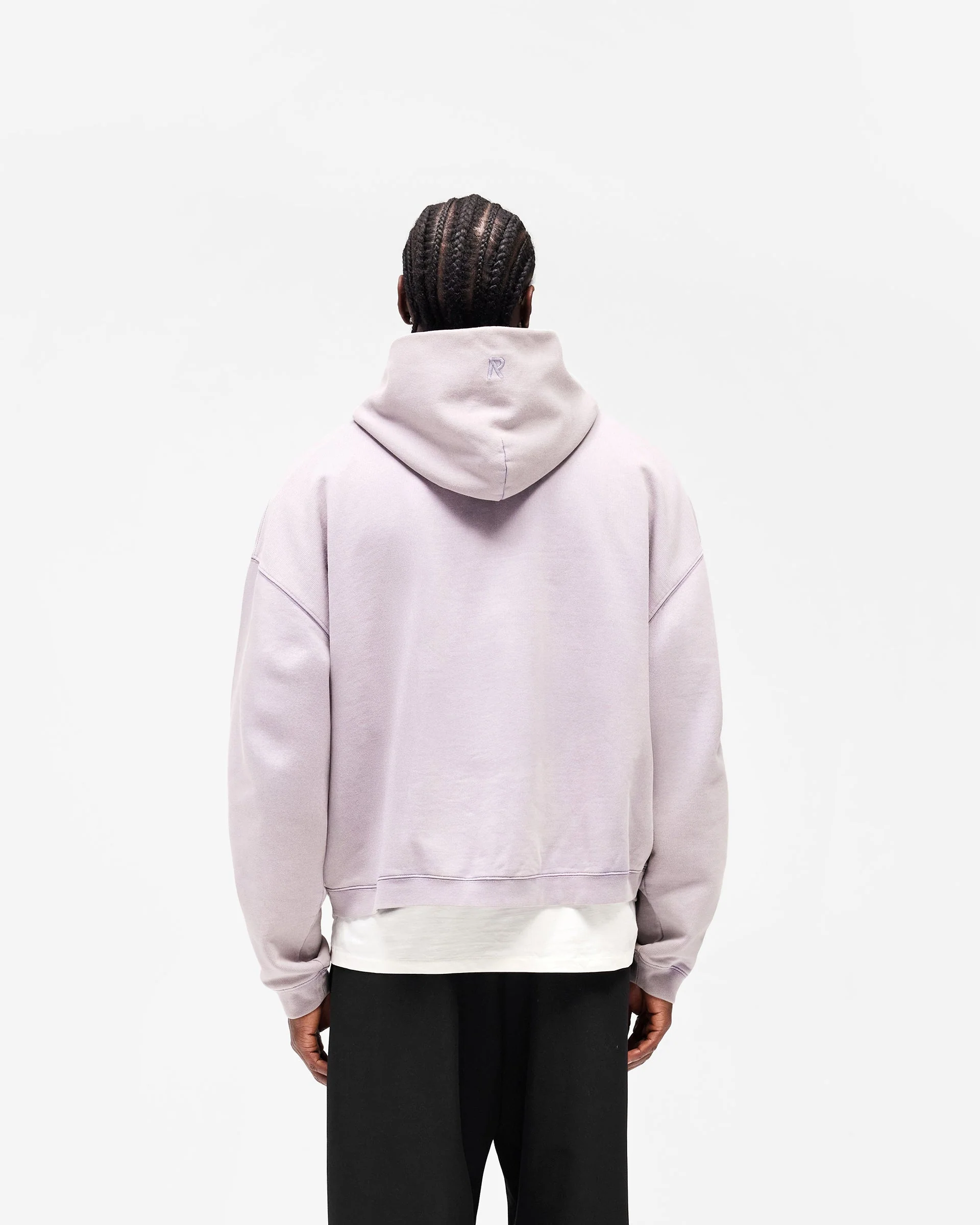 Initial Boxy Hoodie - Mist - Image 5