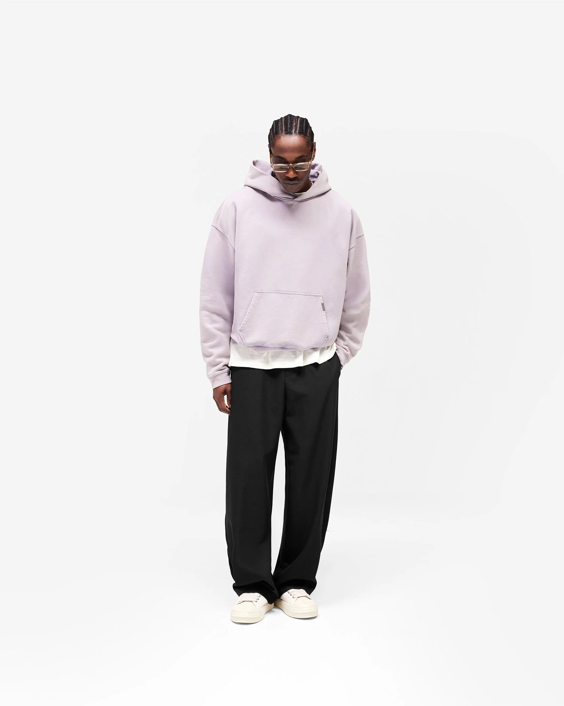 Initial Boxy Hoodie - Mist - Image 6