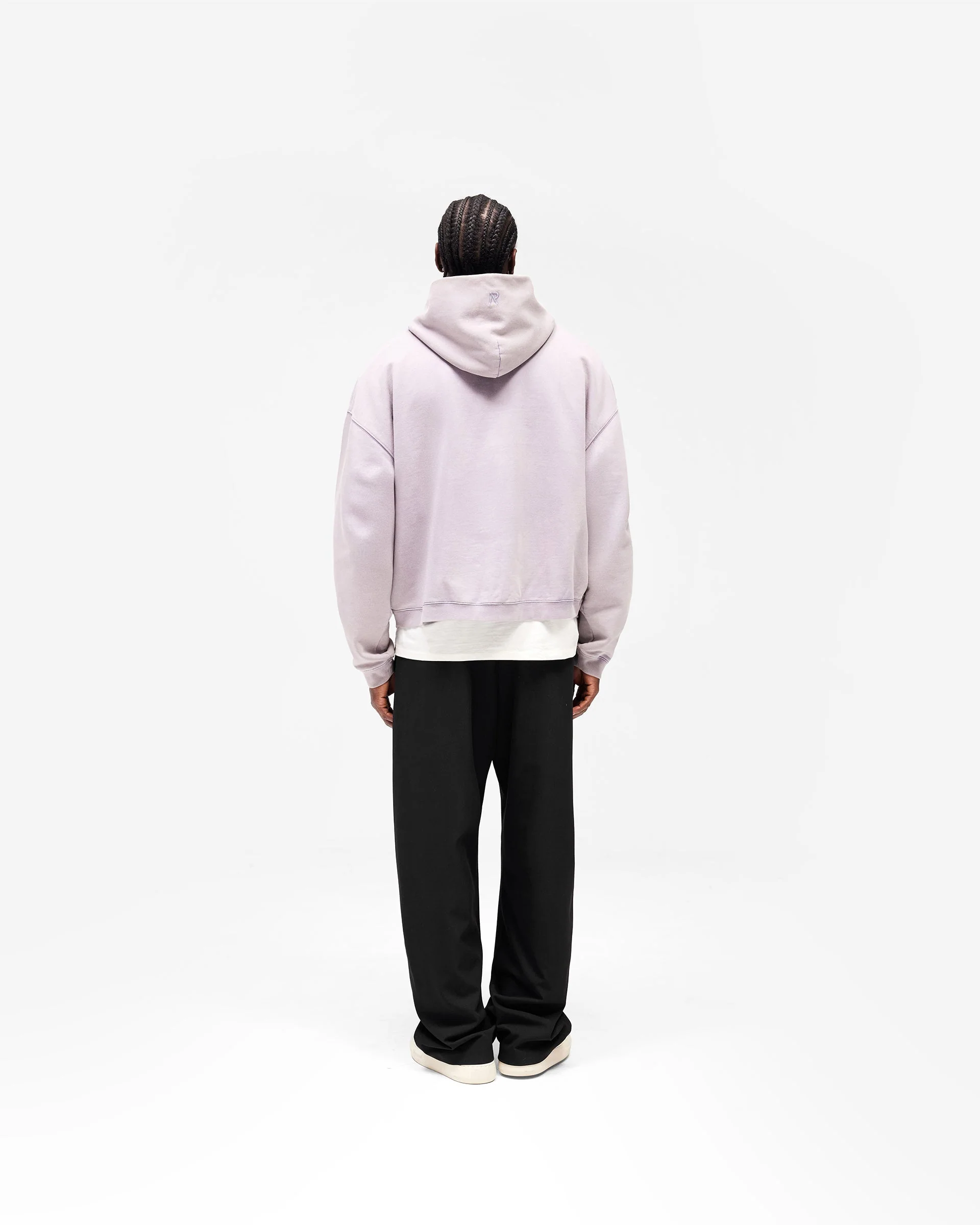 Initial Boxy Hoodie - Mist - Image 9