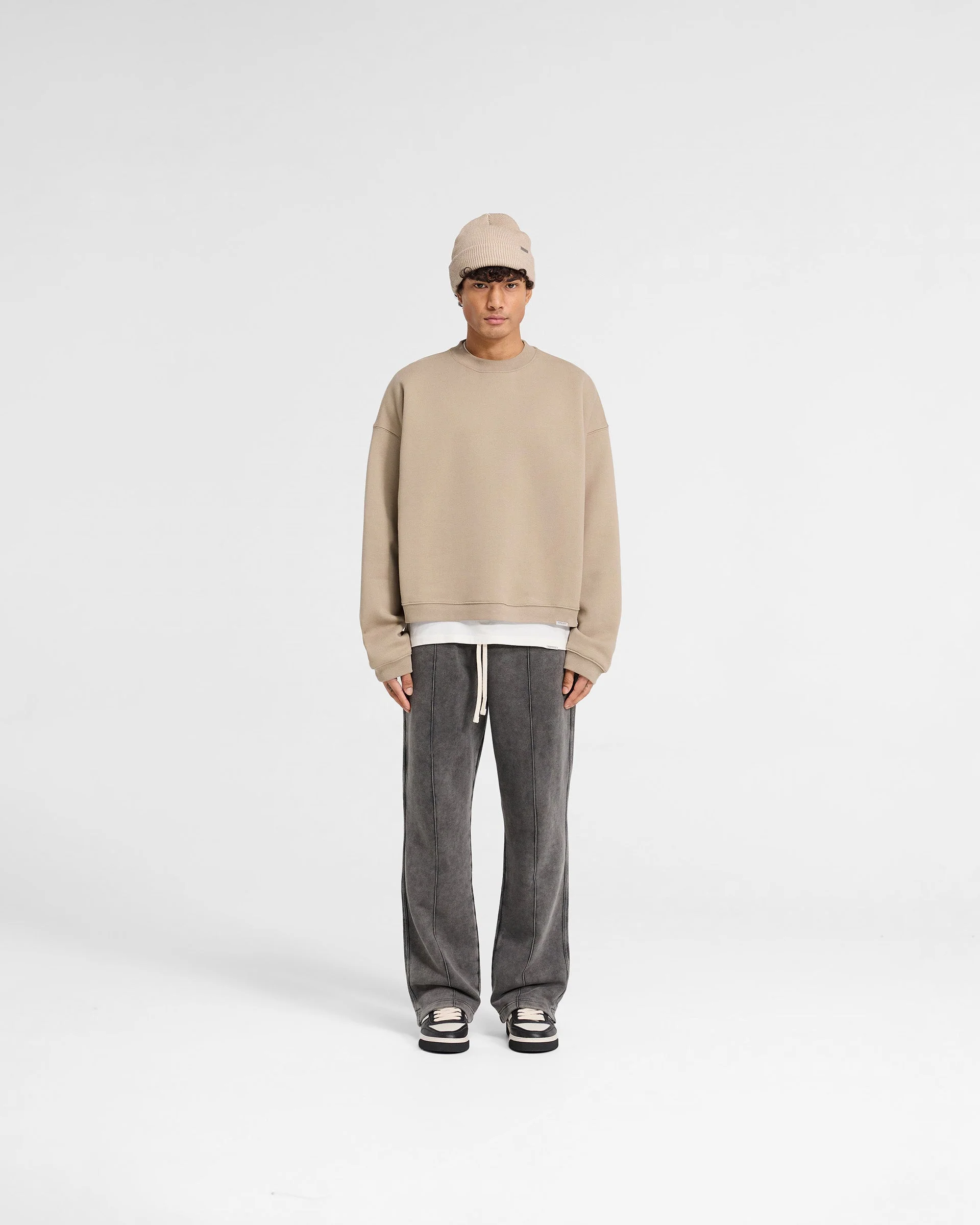 Initial Boxy Sweater - Dune - Image 5